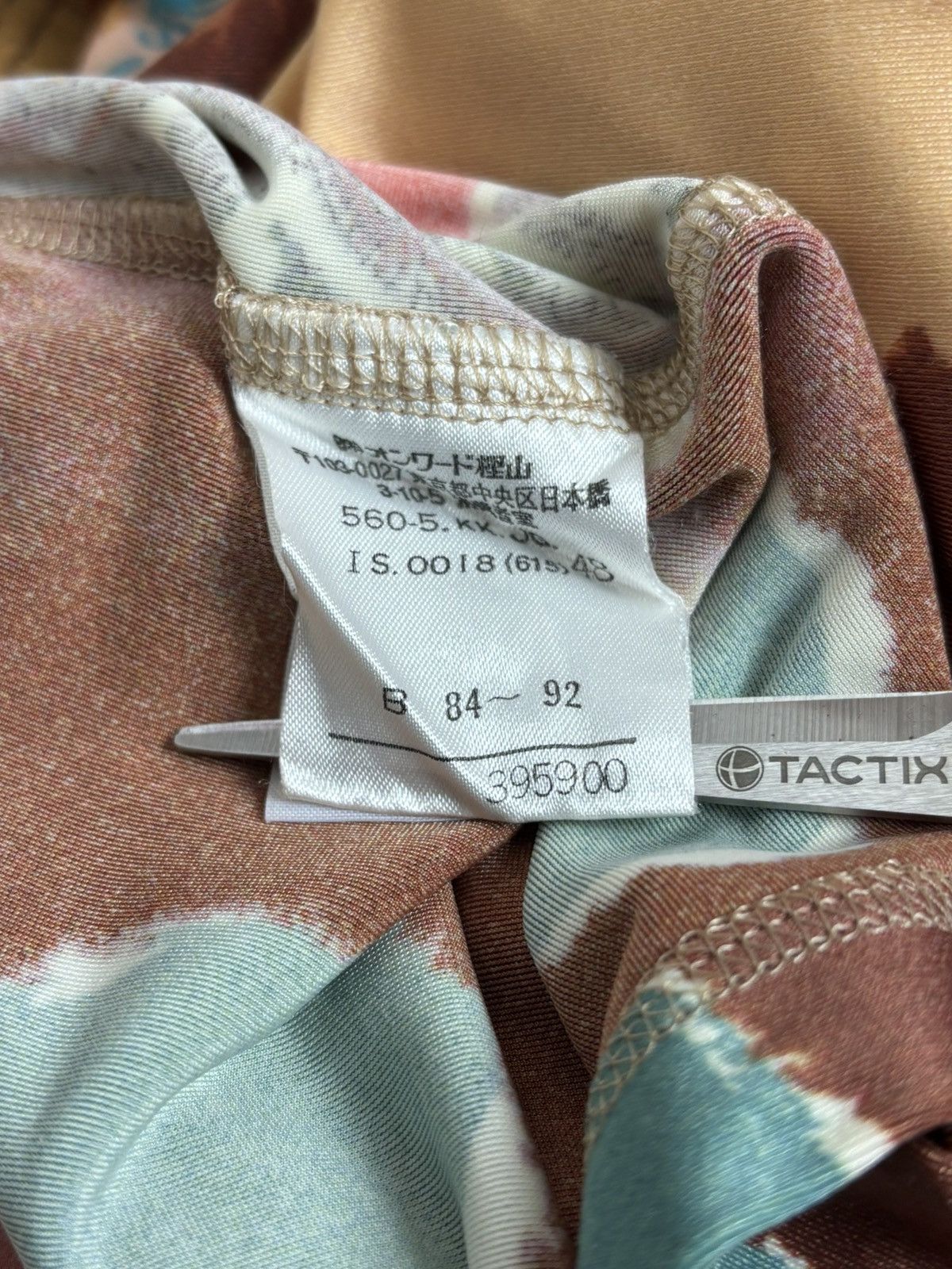 Jean Paul Gaultier Jean Paul Gaultier Patchwork Stretch Long Sleeve Top 48 M Size US M / EU 48-50 / 2 - 10 Thumbnail