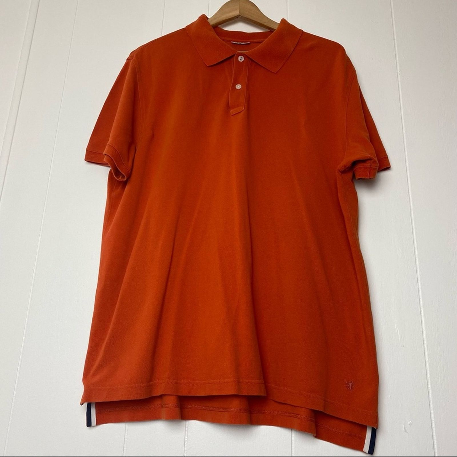 Express Express Pumpkin Pique Polo Shirt Men’s Size Large Size US L / EU 52-54 / 3 - 6 Thumbnail