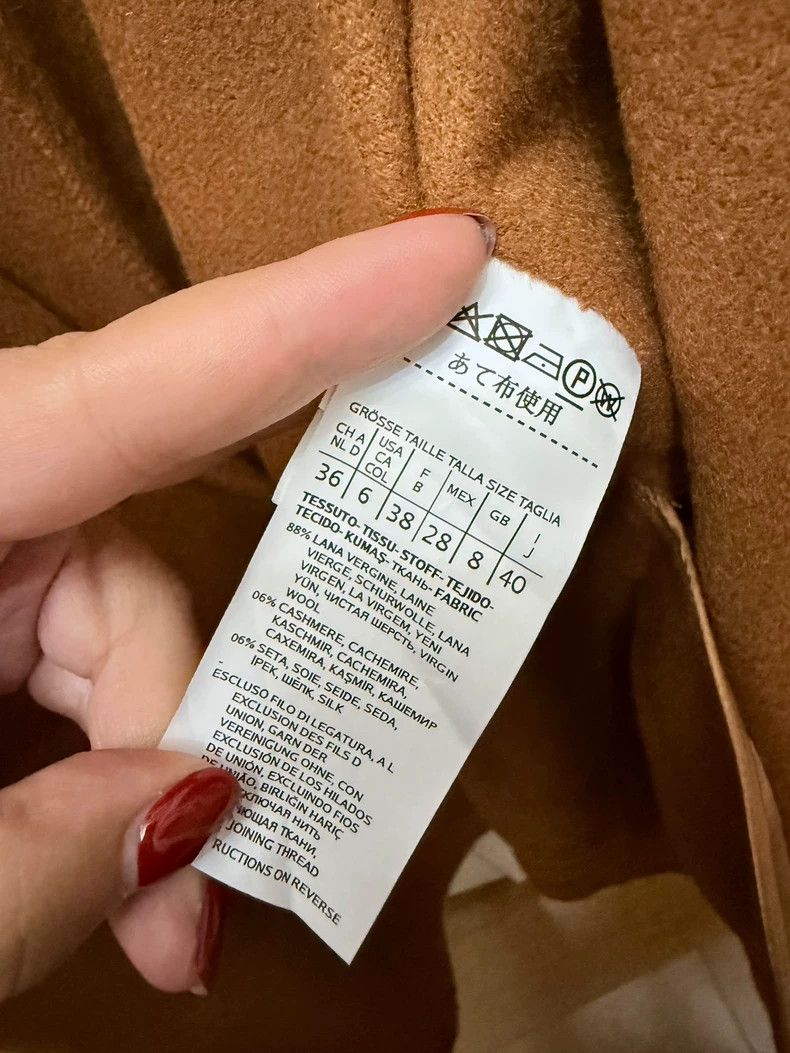 Max Mara Max Mara Long cashmere coat Size L / US 10 / IT 46 - 3 Thumbnail