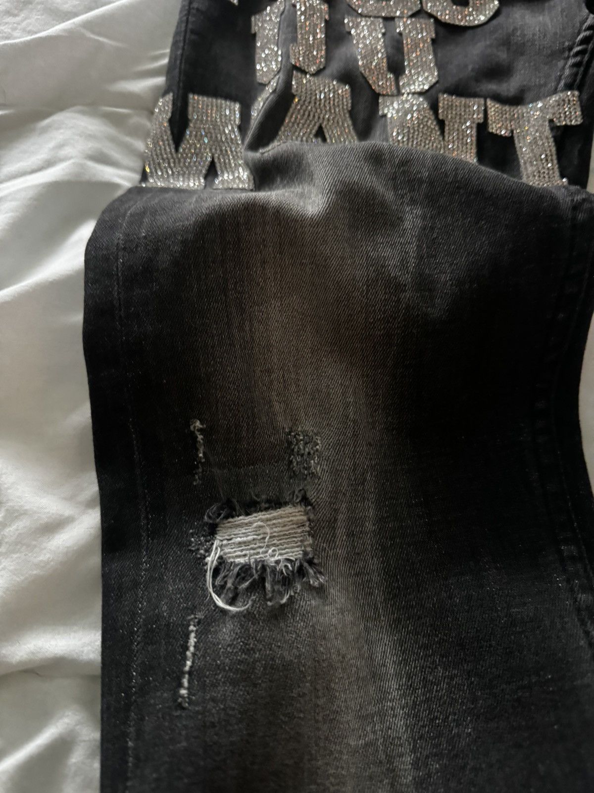 Japanese Brand Fuccuwant slim denim Size US 34 / EU 50 - 3 Thumbnail