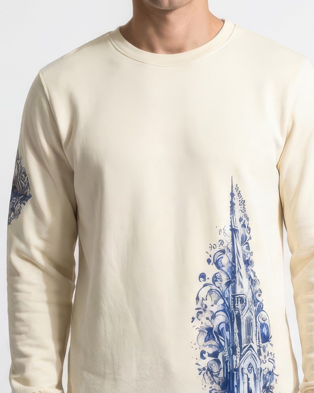 Other Badbee The Ruler's Back White Sweatshirt Hoodie Streetwear Size US M / EU 48-50 / 2 - 1 Thumbnail
