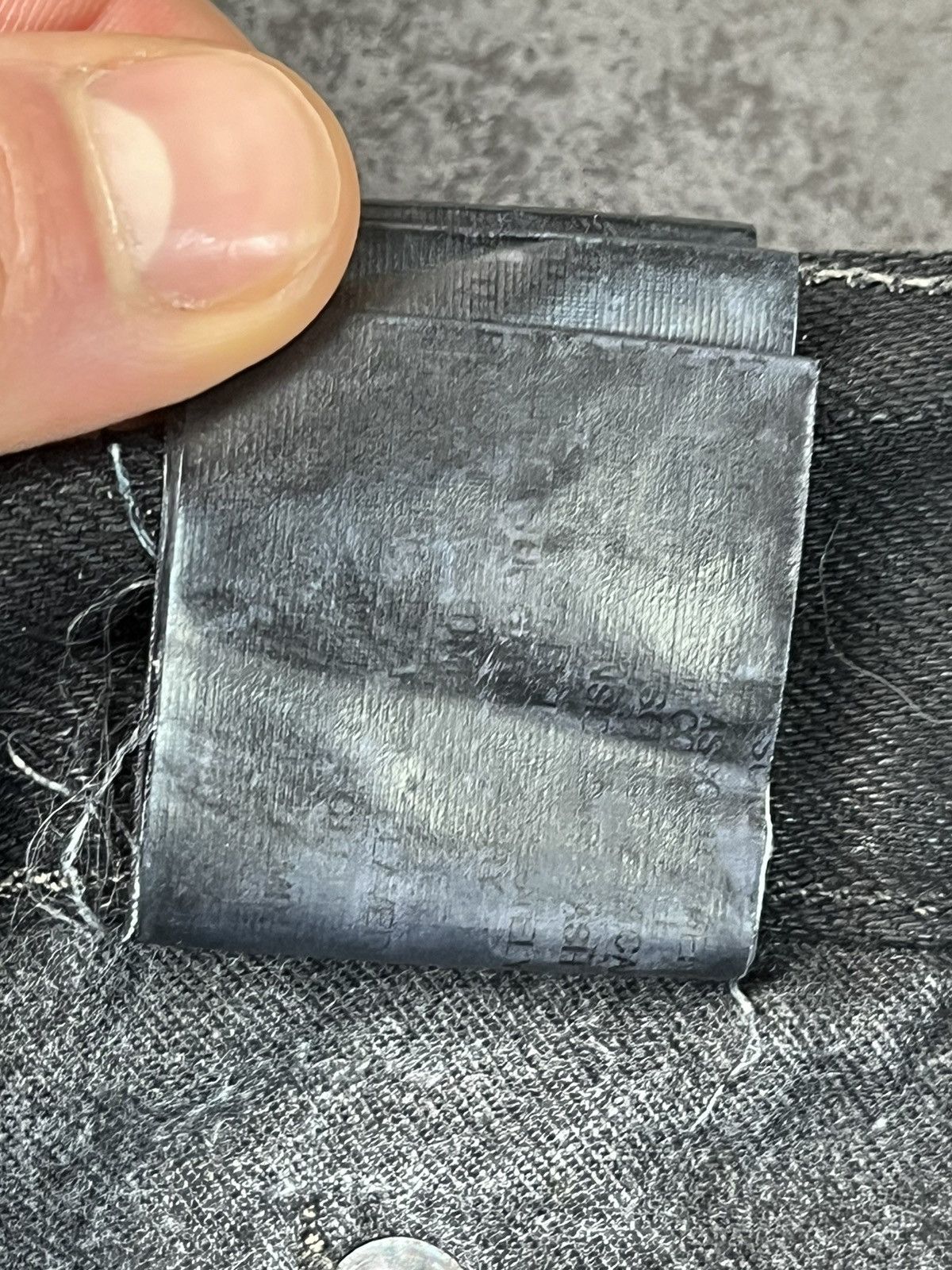Rick Owens Drkshdw Rick owens drkshdw olmar & mirta waxed denim Size US 31 - 12 Thumbnail