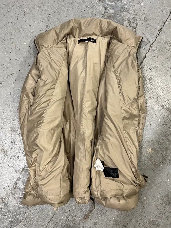 Roberto Cavalli × Vintage 2000s Cavalli Beige Harness Puffer Bondage Jacket Size S / US 4 / IT 40 - 7 Thumbnail