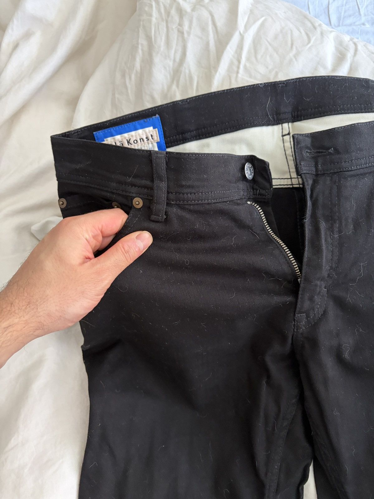 Acne Studios Acne stay black jeans Size US 31 - 1 Thumbnail