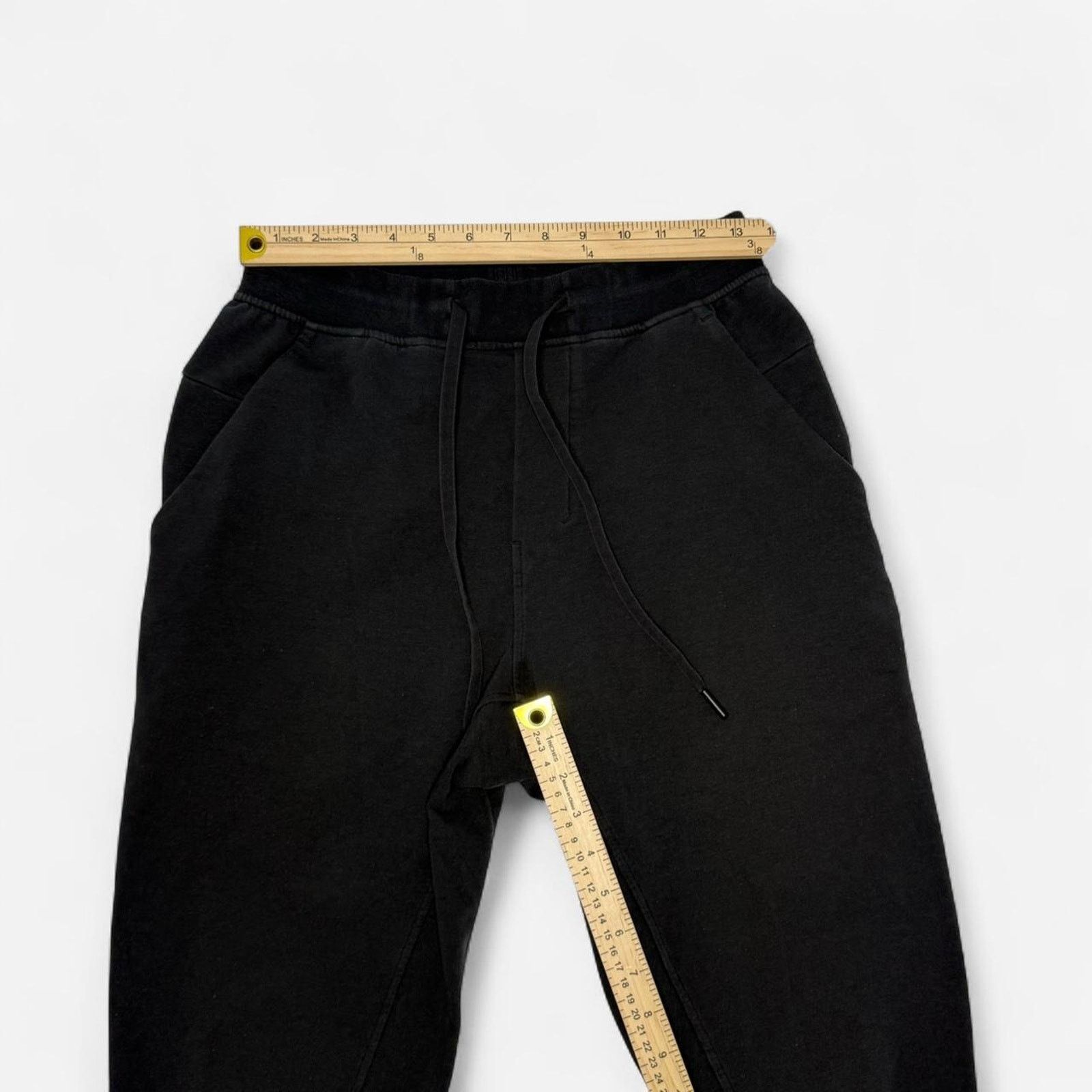 Lululemon Lululemon Mens Small Black Jogger Sweatpants Tapered Size US 29 - 6 Thumbnail