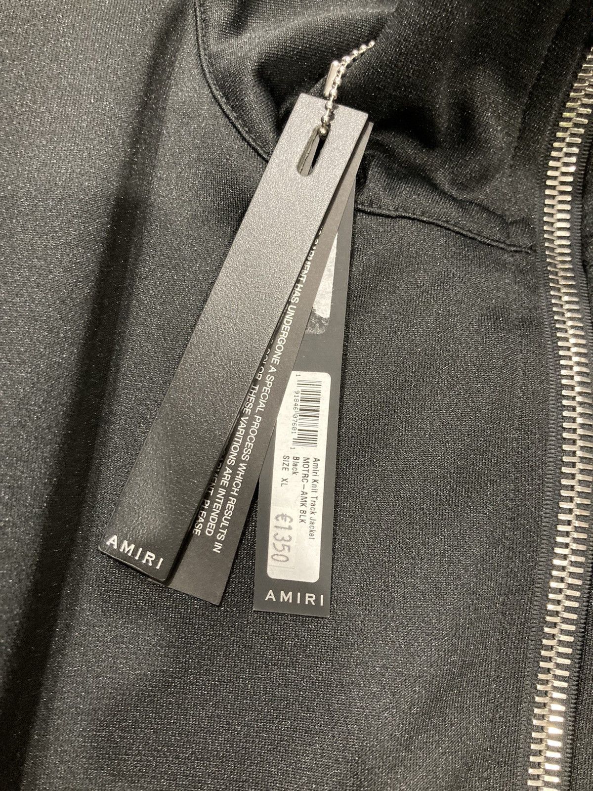 Amiri Amiri Black Jacket Size:52 Size US XL / EU 56 / 4 - 4 Thumbnail