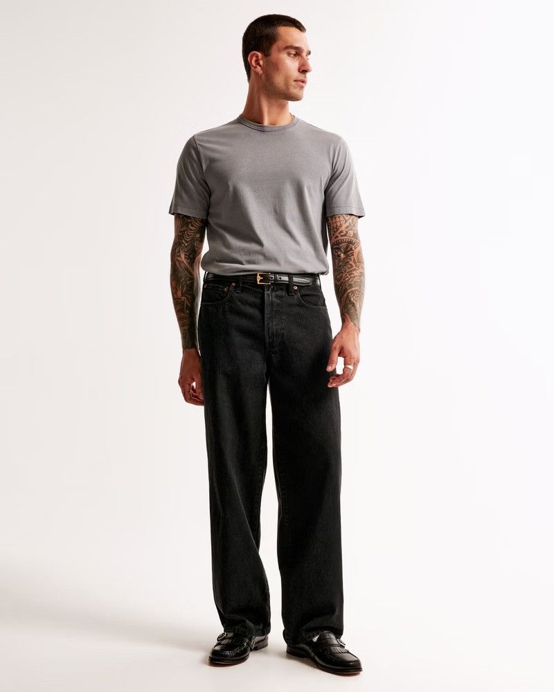 Abercrombie & Fitch Abercrombie Ultra Baggy Denim 32 x 34 Size US 32 / EU 48 - 3 Thumbnail