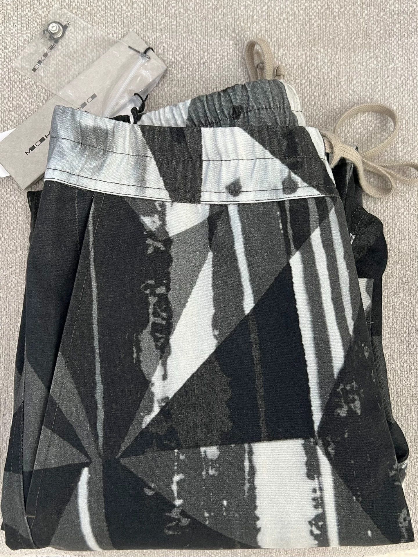 Rick Owens Rick Owens Rick Owens Double-line camouflage printed strai Size US 28 / EU 44 - 5 Thumbnail
