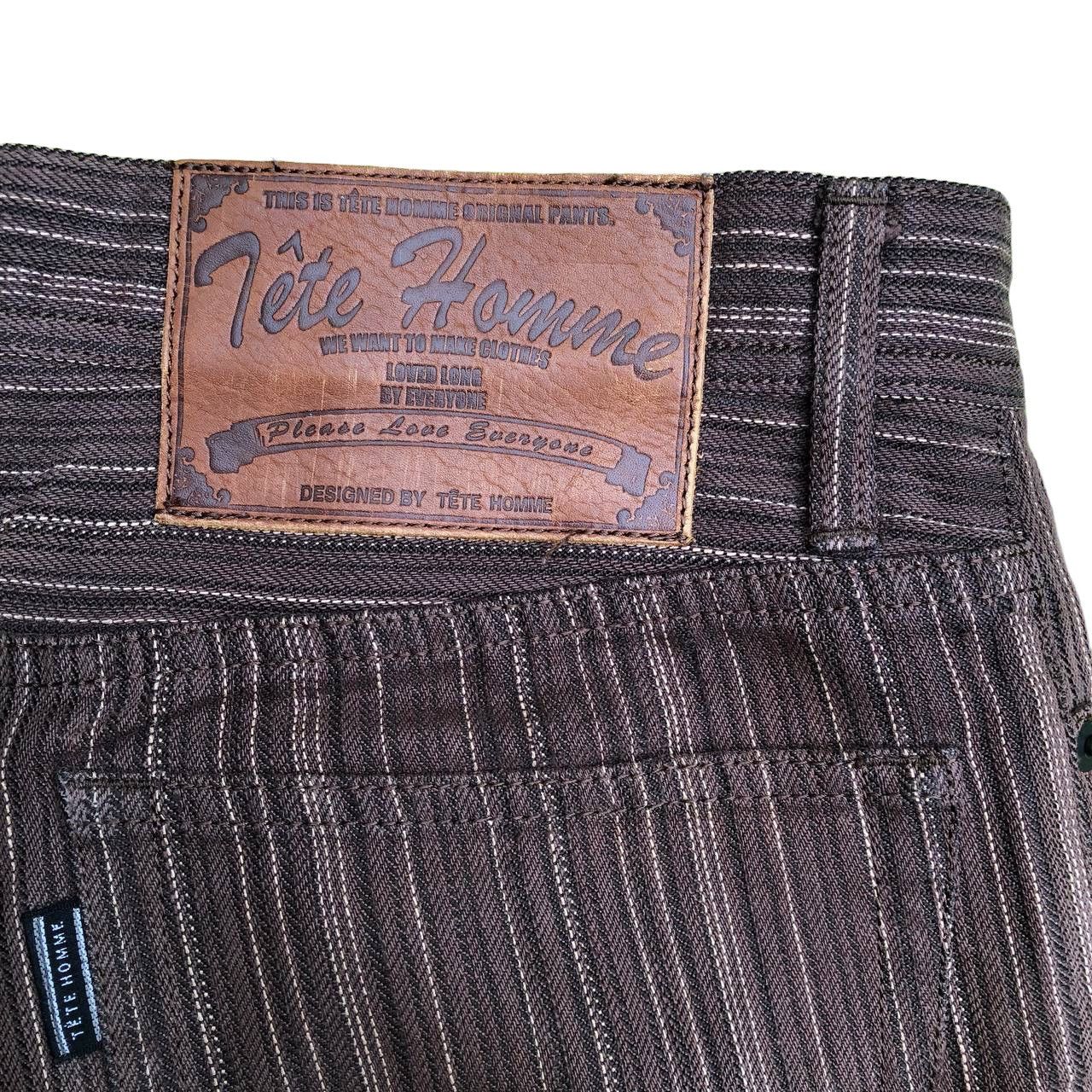 Tete Homme VINTAGE TETE HOMME BROWN PANTS Size US 33 - 9 Thumbnail