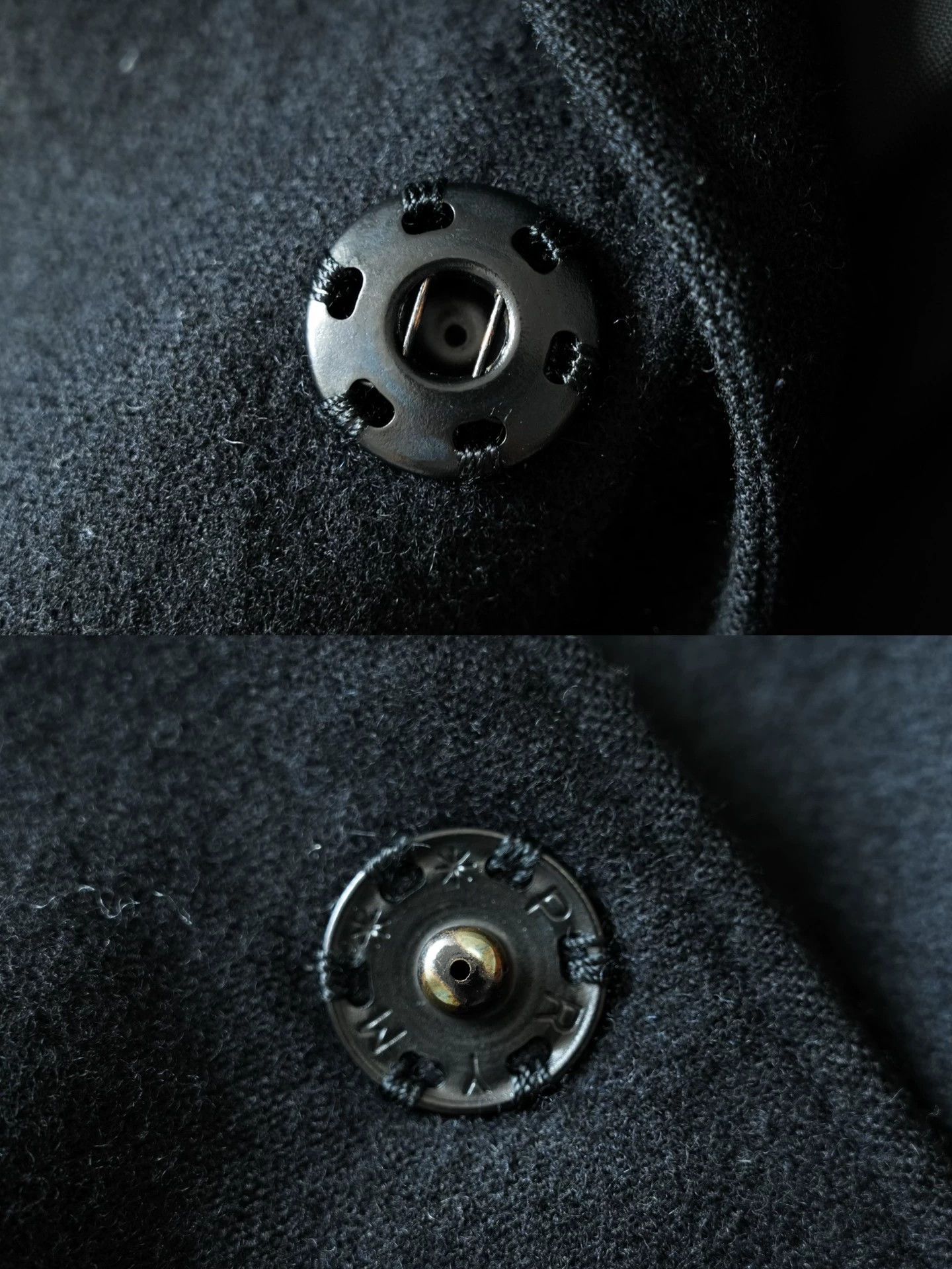 Yohji Yamamoto Yohji Yamamoto 12AW Snap Button Blend Jacket Size 3 Size US L / EU 52-54 / 3 - 5 Thumbnail