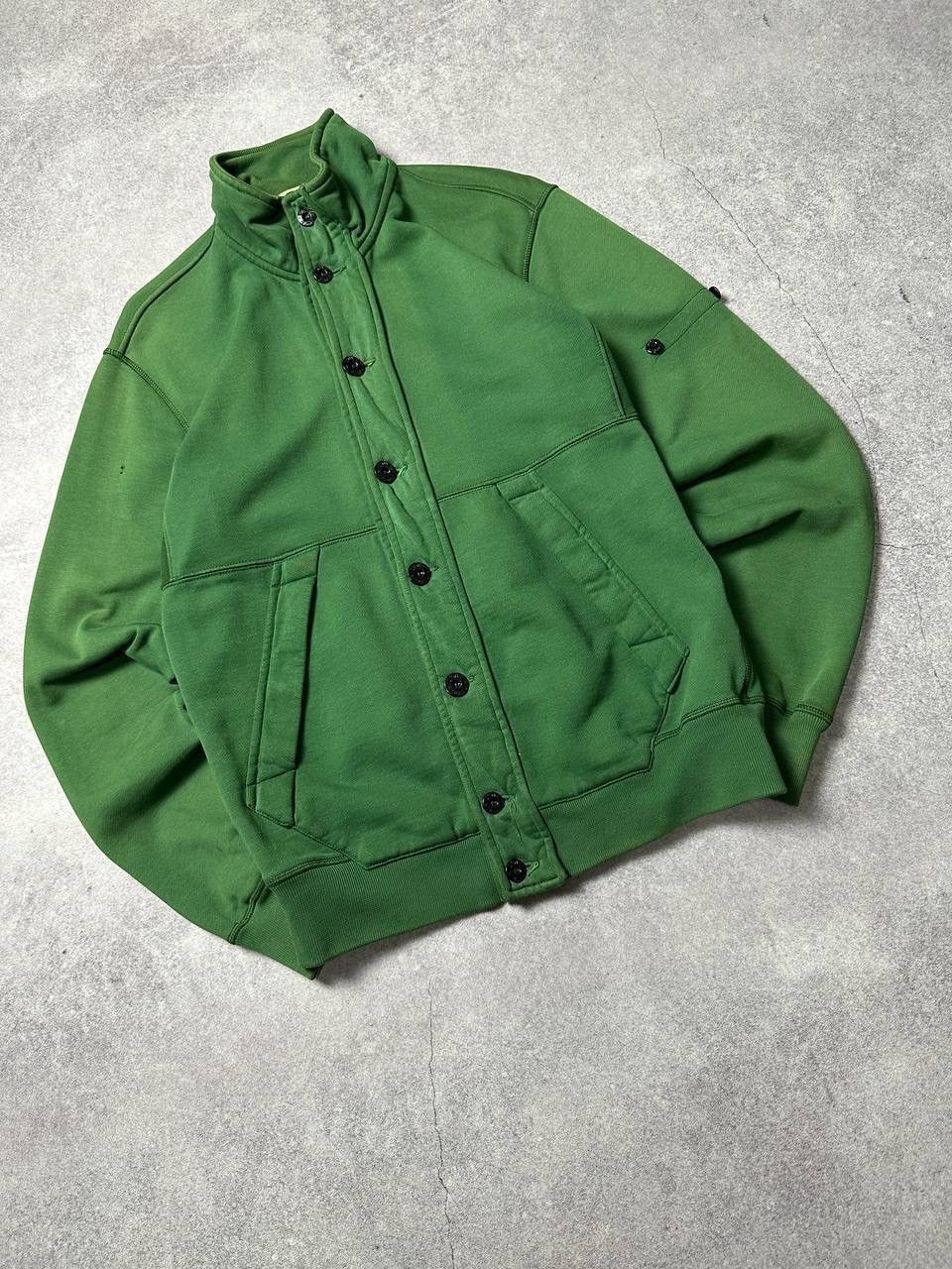 Massimo Osti × Stone Island Men’s Stone Island Button Up Cardigan Sweatshirt Size US M / EU 48-50 / 2 - 3 Thumbnail