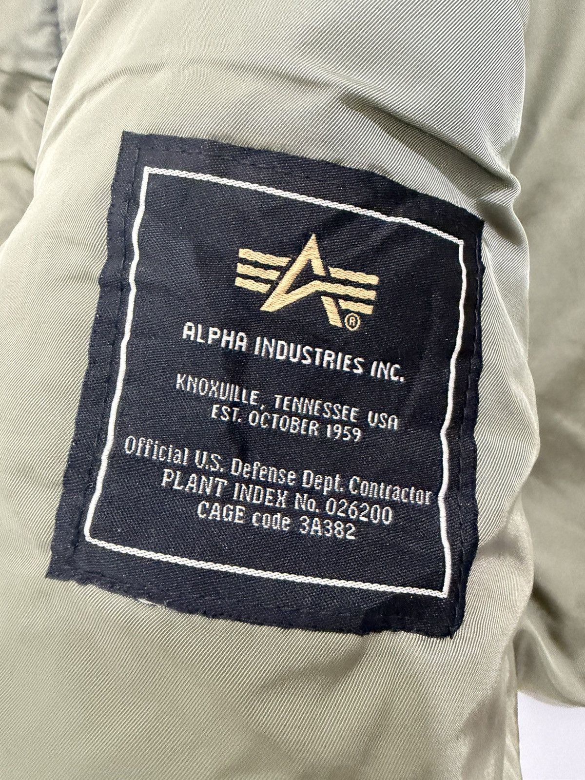 Alpha Industries Steal🔥 Vintage Sun Fade ALPHA INDUSTRIES Parka Bomber Jacket Size US M / EU 48-50 / 2 - 13 Thumbnail