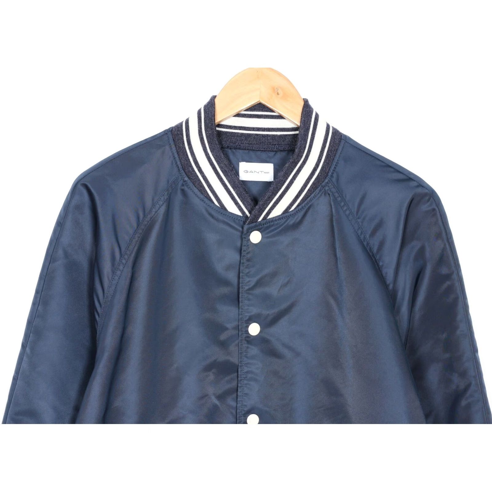 Gant GANT RUGGER Bomber Varsity Jacket Men M Light Navy Blue MJ3021 - Jacket, Men, Varsity, Blue, Casual, All Seasons Size US M / EU 48-50 / 2 - 2 Thumbnail