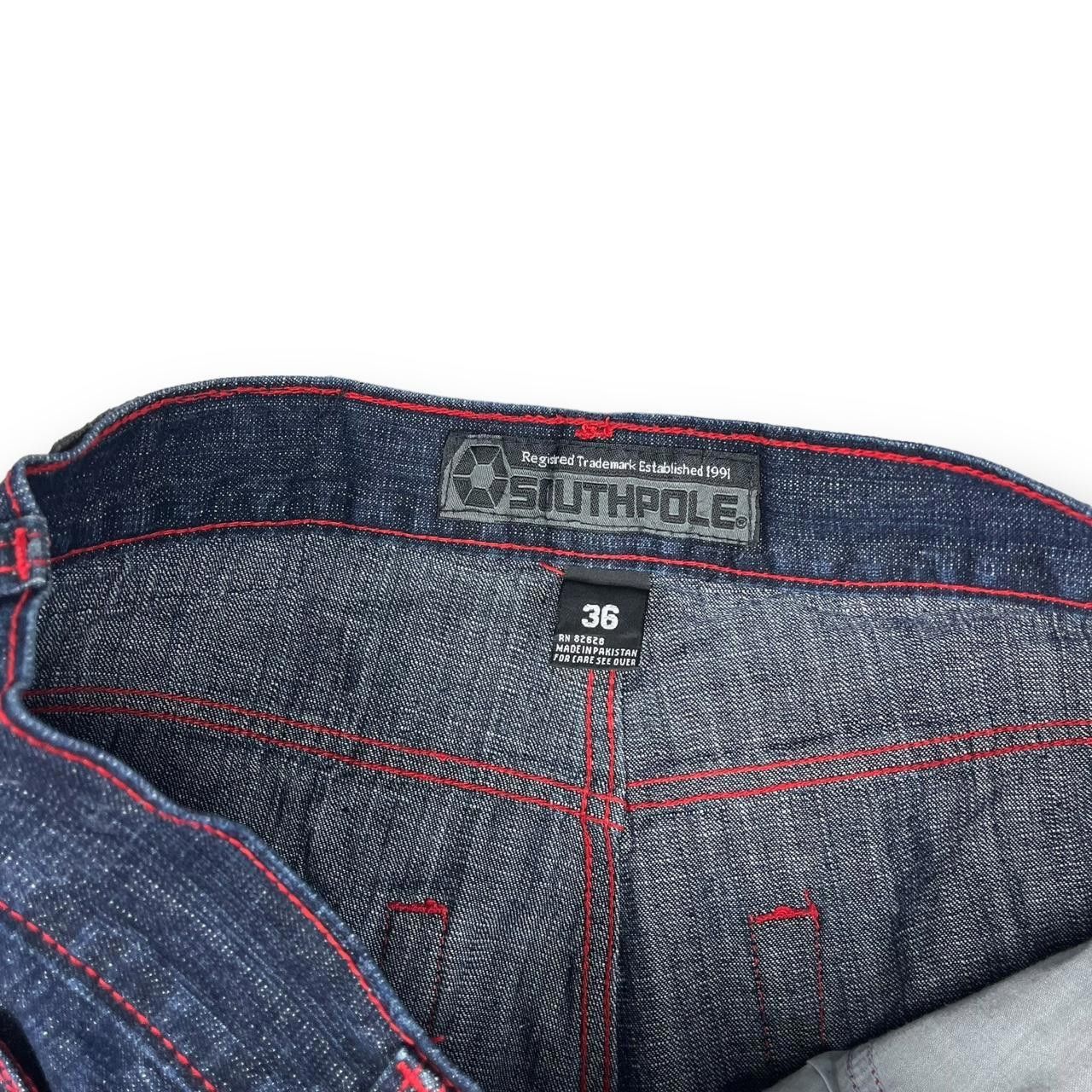 Southpole Southpole Men's Blue Shorts Size US 34 / EU 50 - 5 Thumbnail