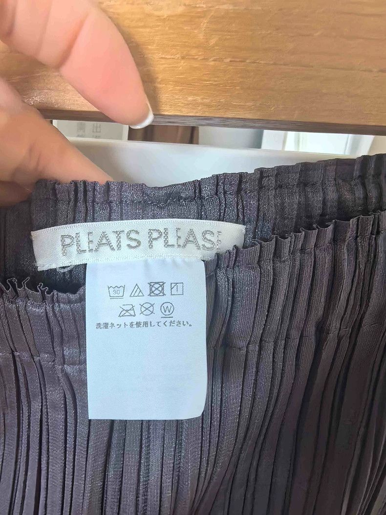 Issey Miyake issey miyake size:5 Dark grey pleated pants Size 42" / US 20 - 4 Thumbnail