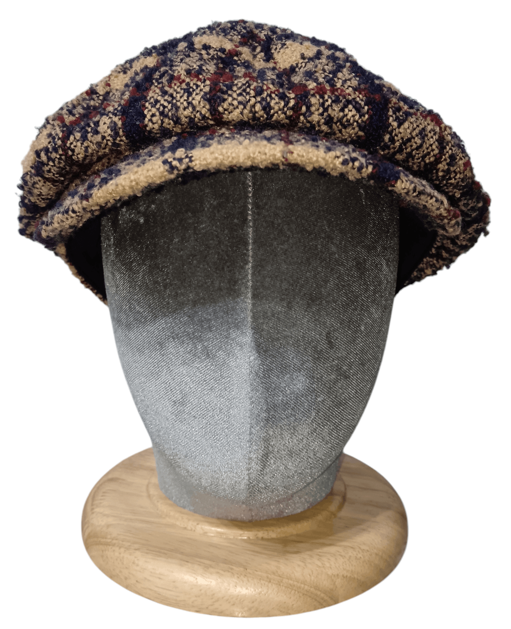 Japanese Brand MQUM HOBO TARTAN NEWSBOY WOOL HAT Size ONE SIZE - 1 Thumbnail