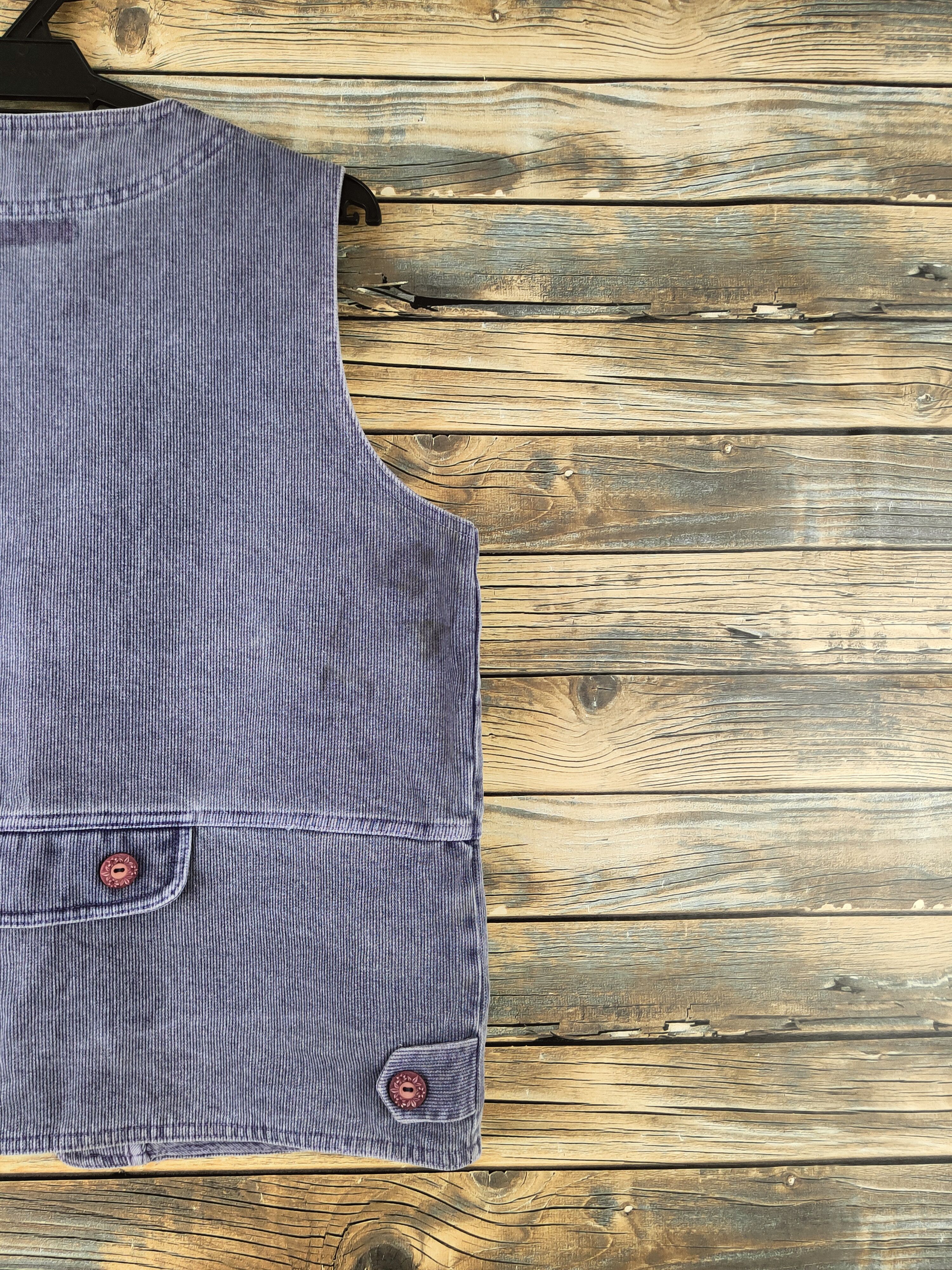 Vintage Japan Vintage indigo denim Blue Vests #S2933 Size US M / EU 48-50 / 2 - 10 Thumbnail