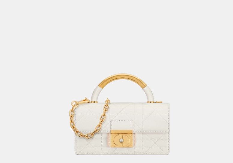 Dior o1w1db10425 M4401U Size: OS / Mini Ange Bag in White Size ONE SIZE - 2 Thumbnail