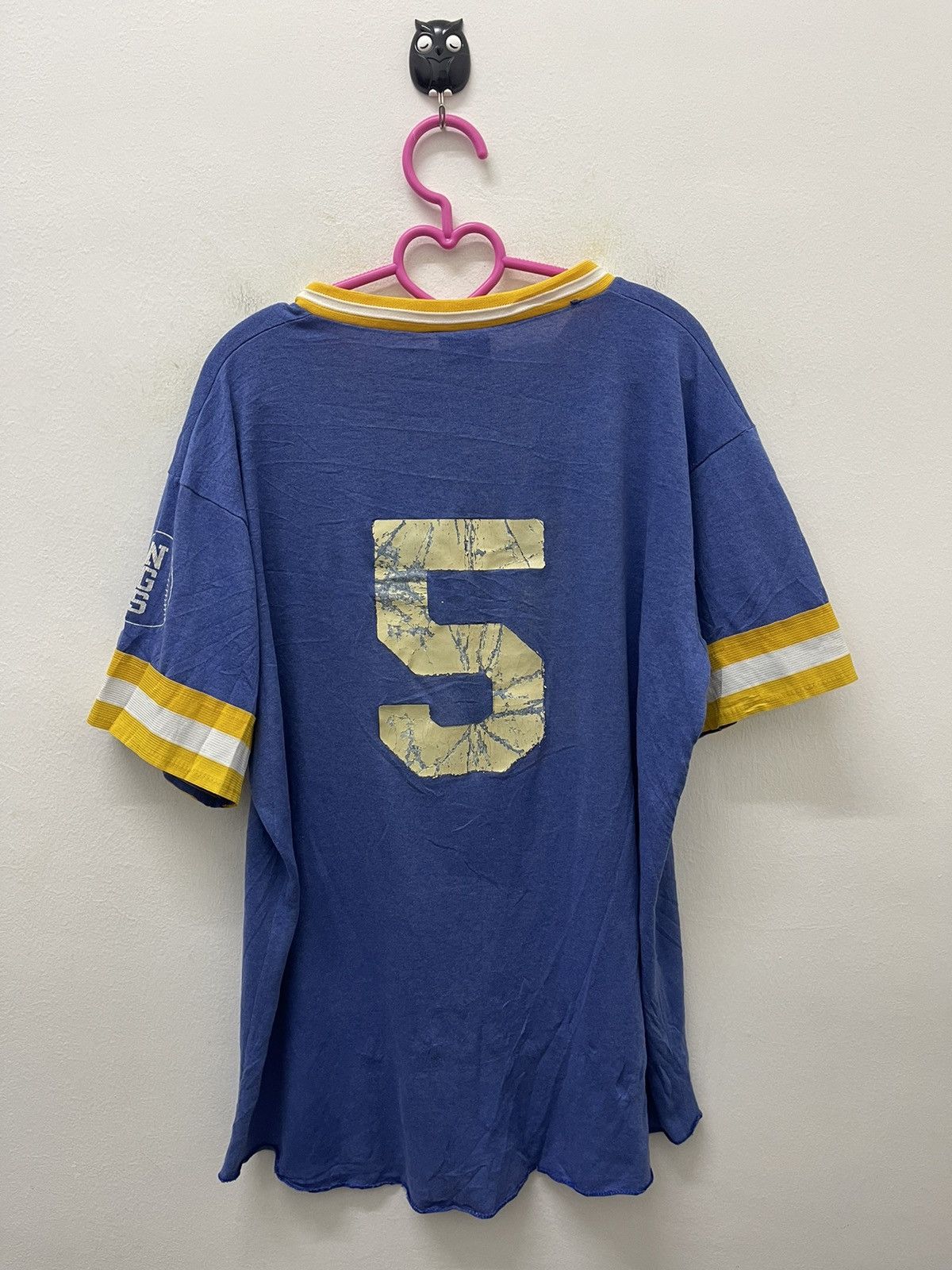 Vintage Rare 90s Vintage METS LA Universal Athletics Number 5 Size US L / EU 52-54 / 3 - 6 Thumbnail