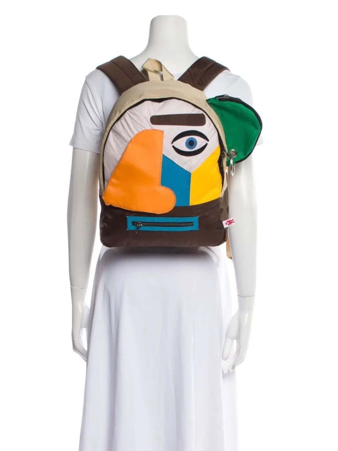 Walter Van Beirendonck Walter Van Beirendonck 3D face backpack-2505 Size ONE SIZE - 6 Thumbnail