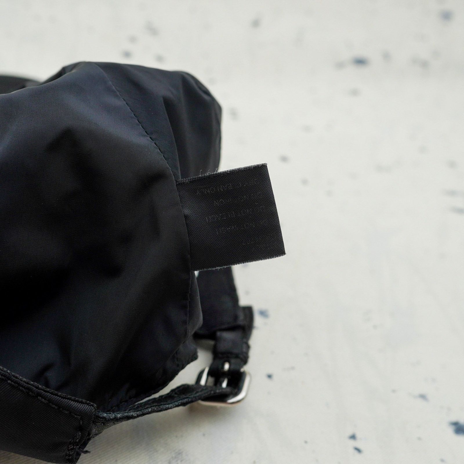 Prada Prada black nylon embroidered logo sport baseball cap hat Size ONE SIZE - 9 Thumbnail