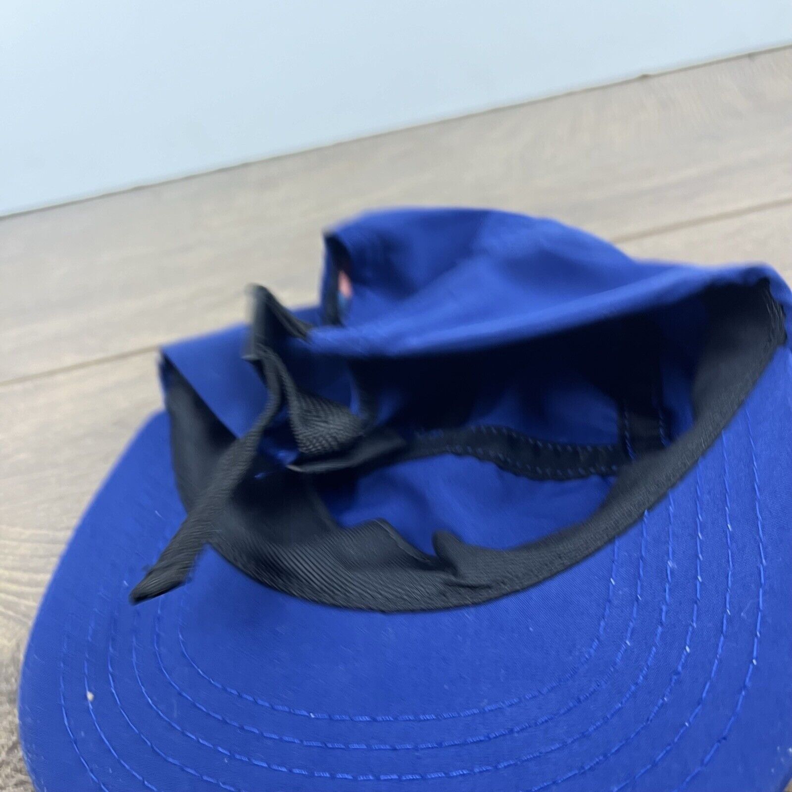 Other Blue Athletic Hat Running Hat Blue Adjustable Hat Blue Adult Size ONE SIZE - 11 Thumbnail