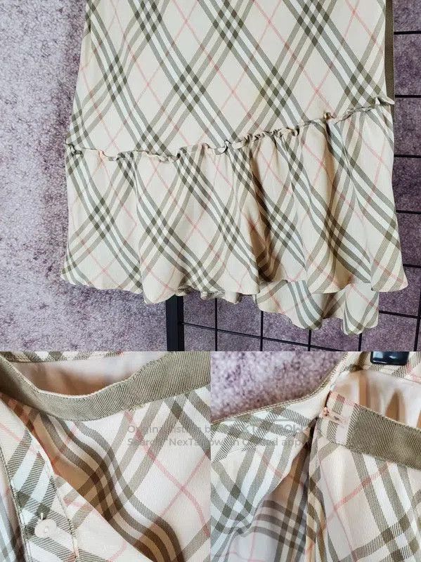 Burberry Burberry Short Summer Skirt in Light Brown. Size 23" - 5 Thumbnail