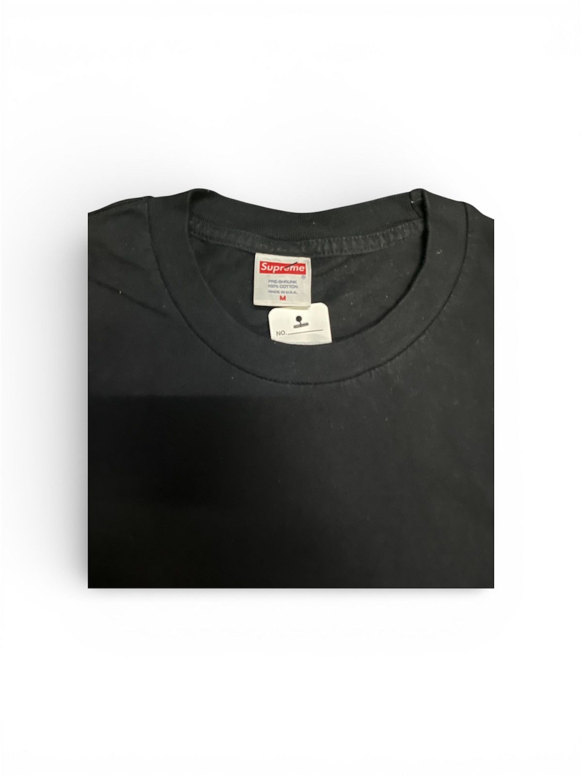 Supreme Supreme Core Black T-Shirt Everyday Essential Size US M / EU 48-50 / 2 - 2 Thumbnail