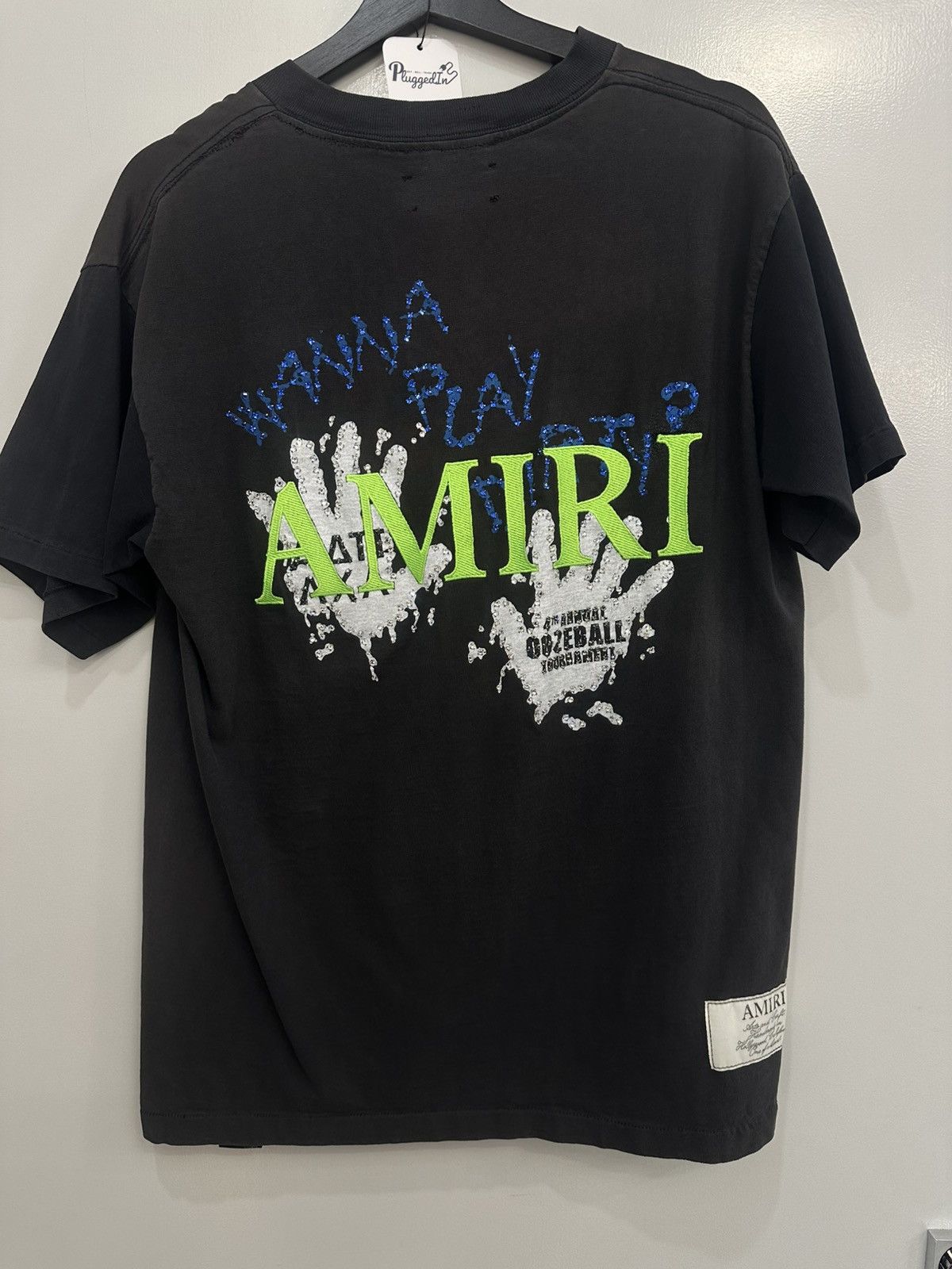 Amiri Amiri Vintage 1/1 Crystal Tee Size US M / EU 48-50 / 2 - 1 Thumbnail
