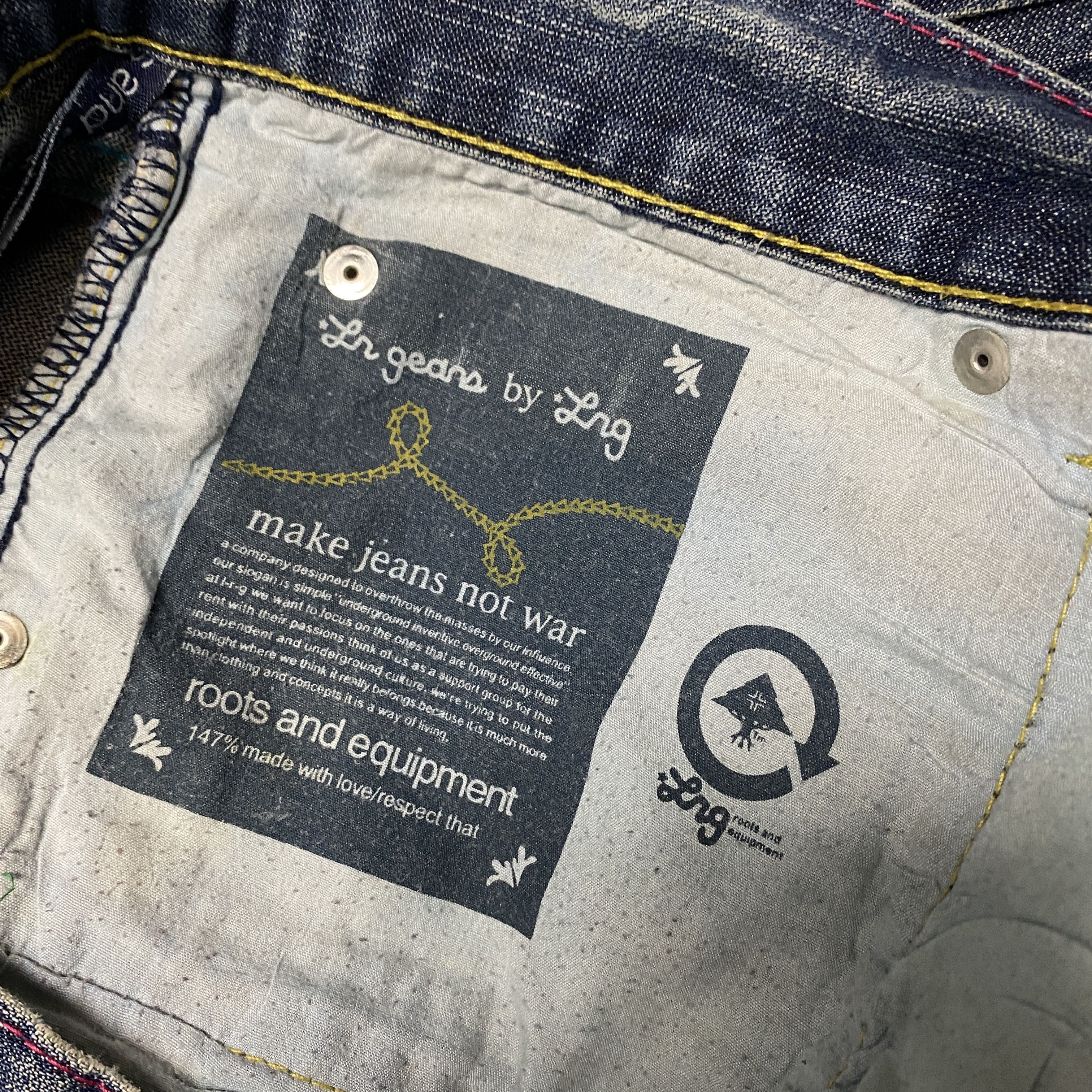 LRG × Rap Tees × Vintage Lrg jeans splattered baggy jeans - 36/38 Size US 36 / EU 52 - 7 Thumbnail