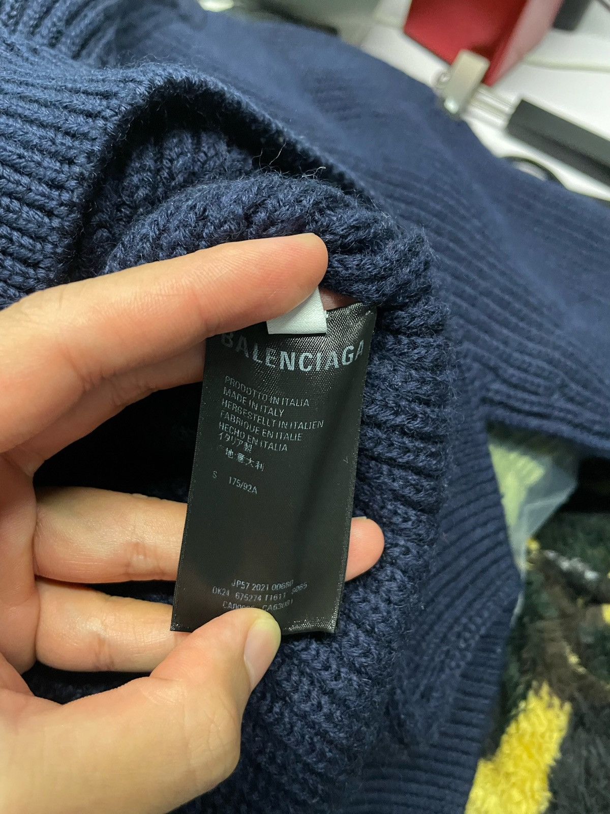 Balenciaga Balenciaga AW21 Oversized Layered Sweater Size US S / EU 44-46 / 1 - 16 Thumbnail