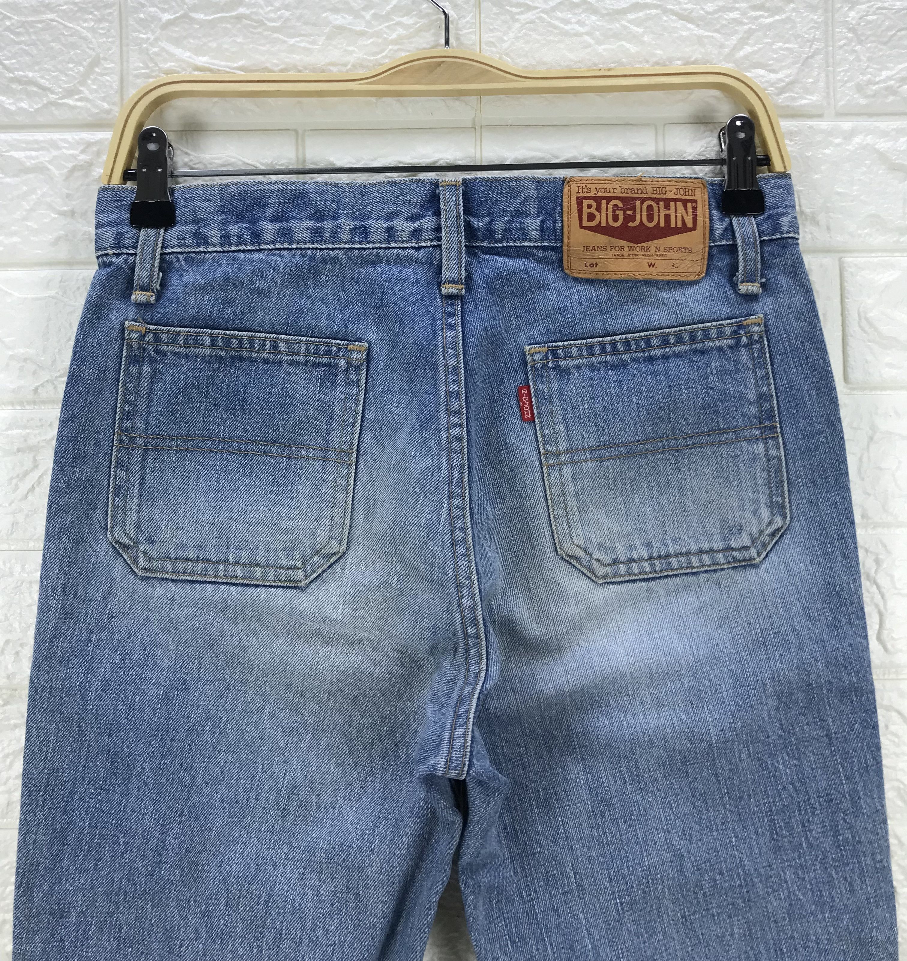 Big John Vintage Big John Bush Flare Bell Bottom Jeans Size 29" - 6 Thumbnail