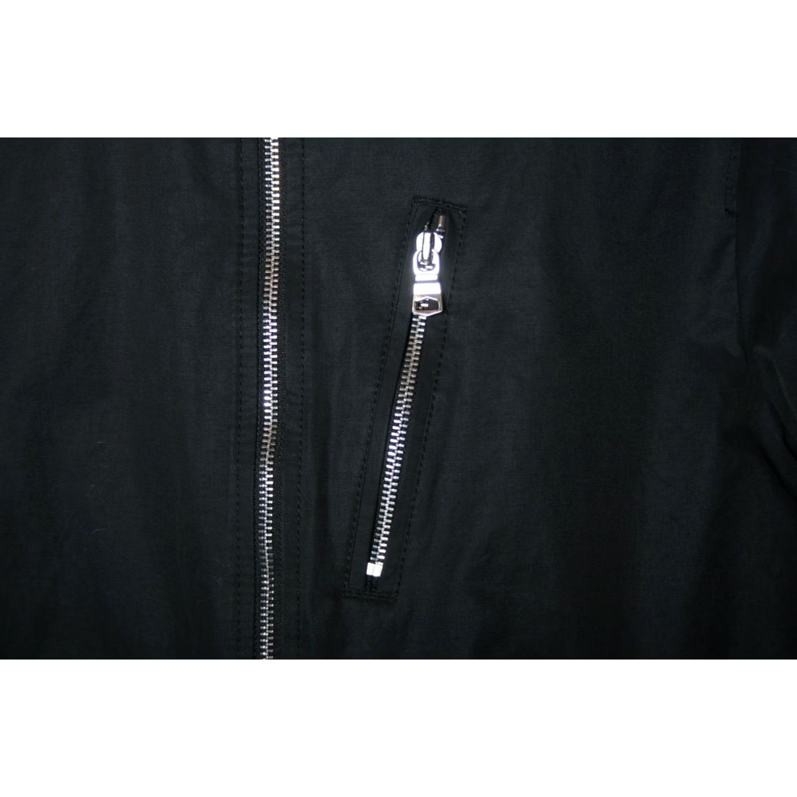 Banana Republic BANANA REPUBLIC Black Bomber Jacket Men's Sz. S Cotton/Nylon Blend Zip Jacket Size US S / EU 44-46 / 1 - 3 Thumbnail