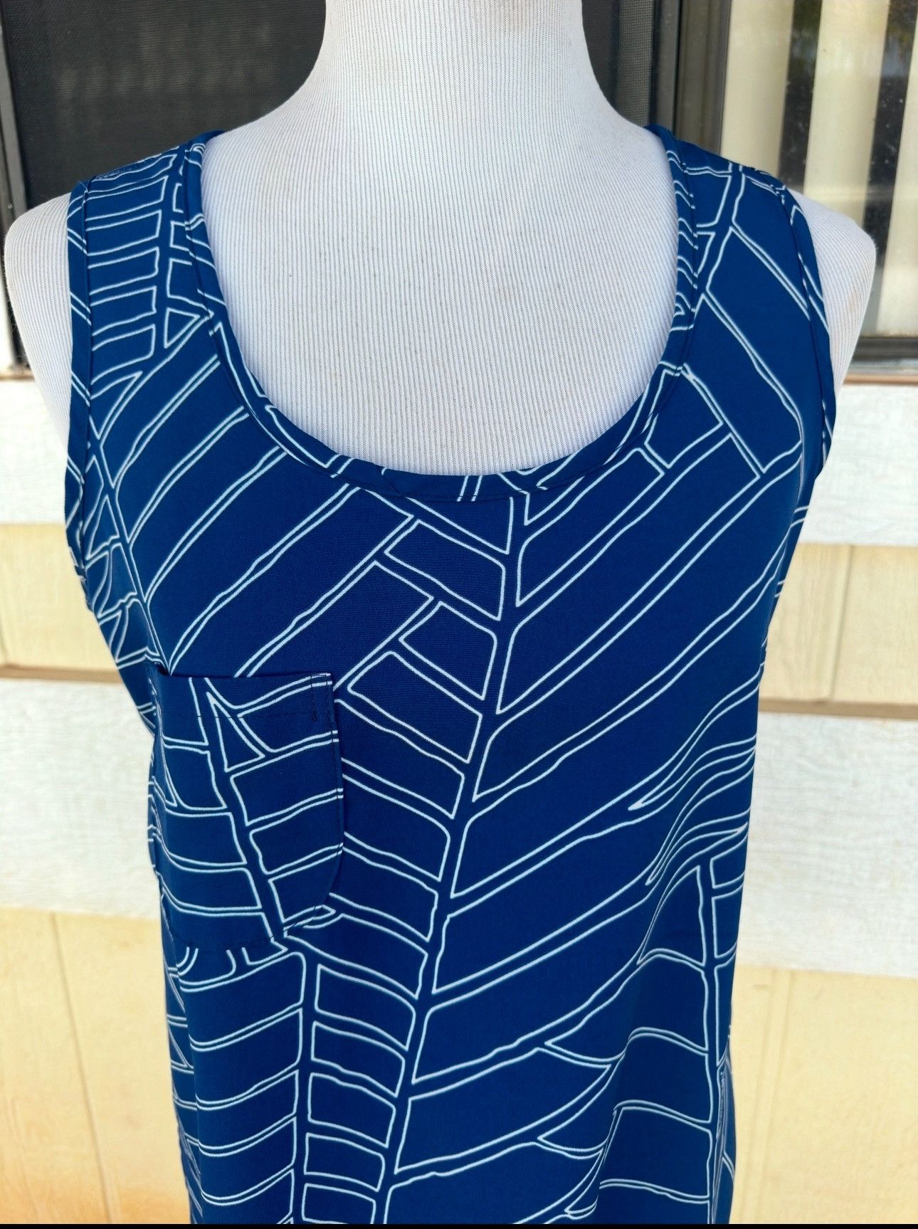 Other Manuhealii Top Blue Sleeveless Hawaiian Print Women's S Size S / US 4 / IT 40 - 3 Thumbnail