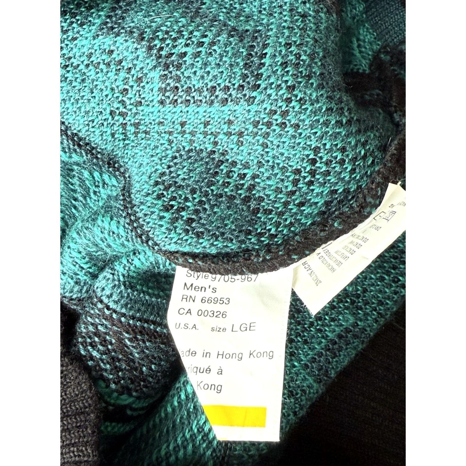 Vintage VINTAGE Tyrolia Ski Wool Crewneck Sweater Geometric 80s Men L Blue, Logo, Regular Fit Size US L / EU 52-54 / 3 - 4 Thumbnail