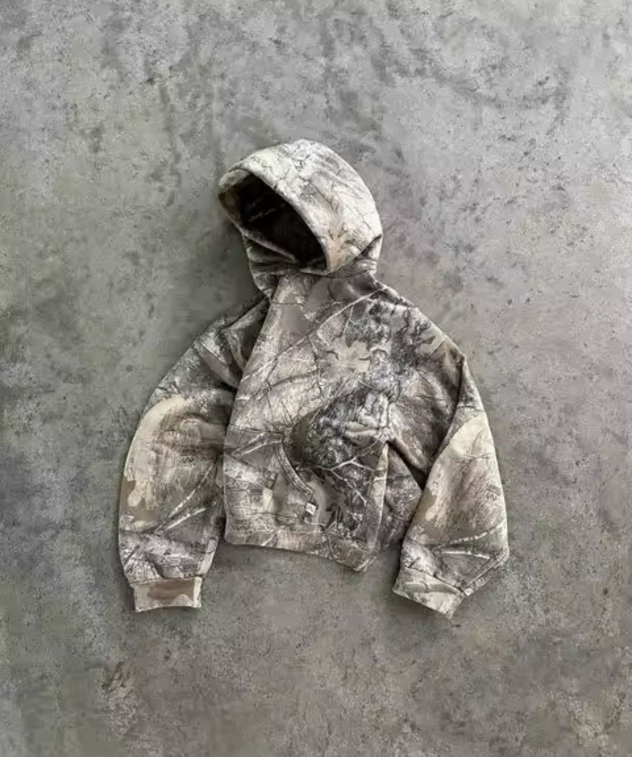 Camo Cotton Hoodie