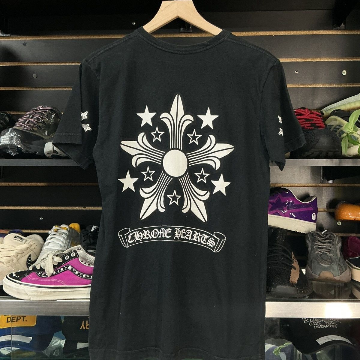 Chrome Hearts Chrome Hearts Fancy Star Tee Size US M / EU 48-50 / 2 - 2 Thumbnail