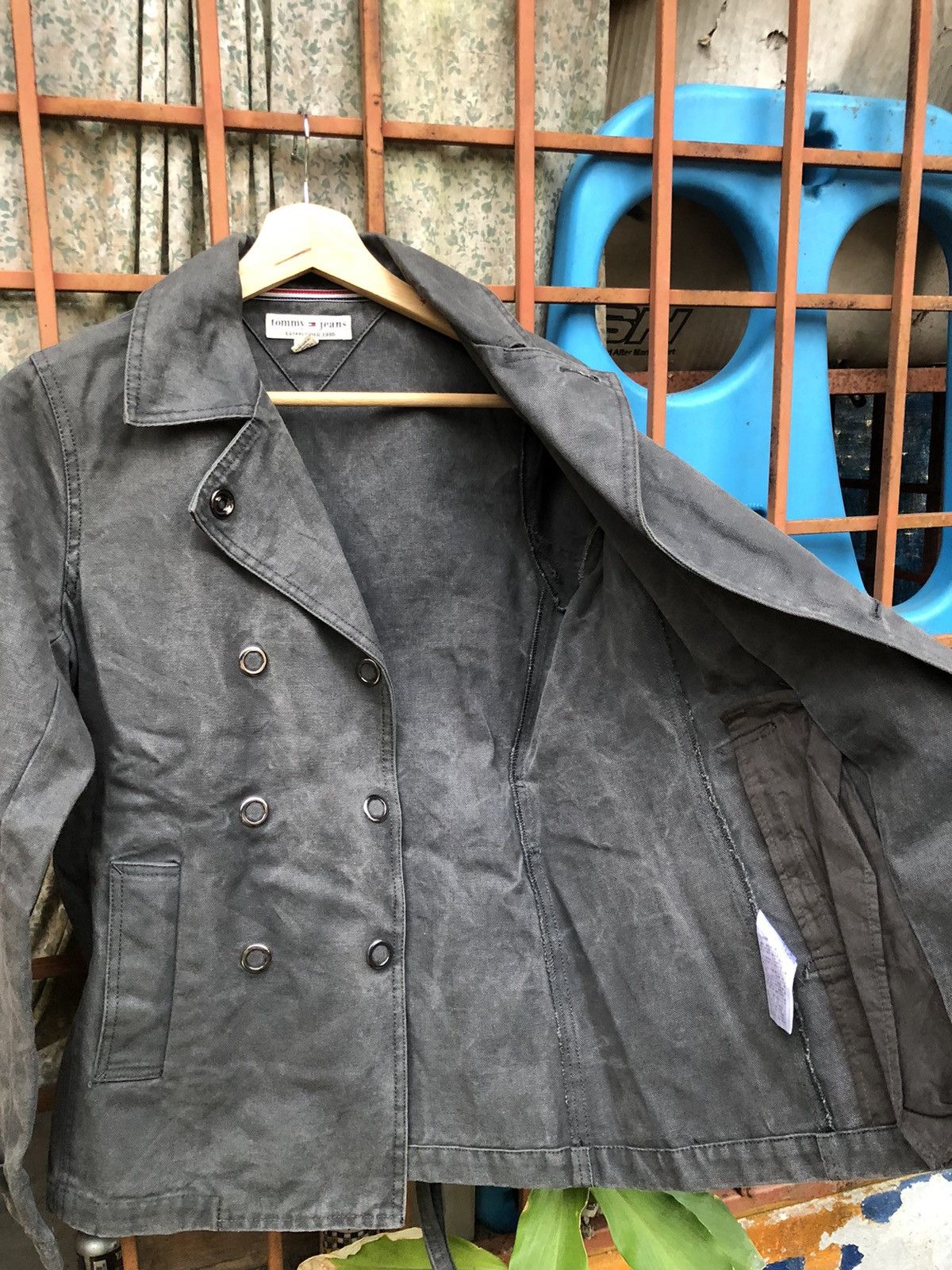 Tommy Hilfiger Tommy Jeans Trenchcoat Jeans Size S / US 4 / IT 40 - 7 Thumbnail