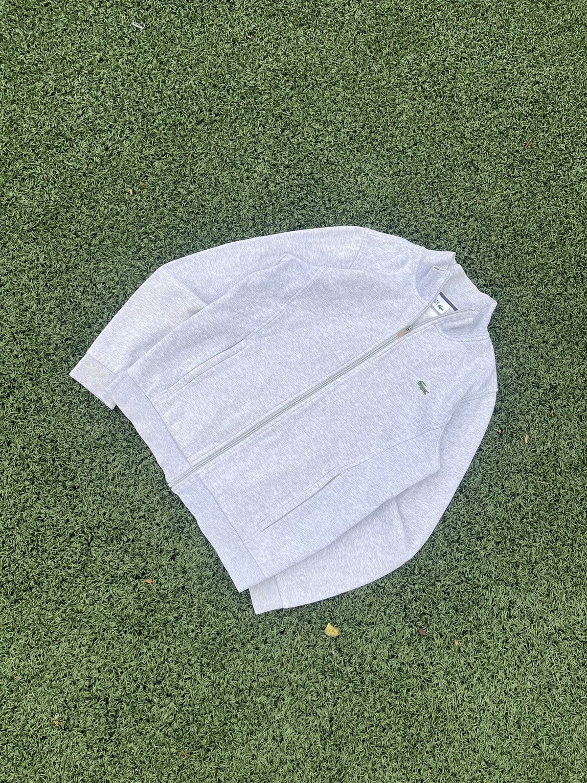 Lacoste Lacoste Sport Grey Full Zip Sweatshirt Small Size US S / EU 44-46 / 1 - 1 Thumbnail