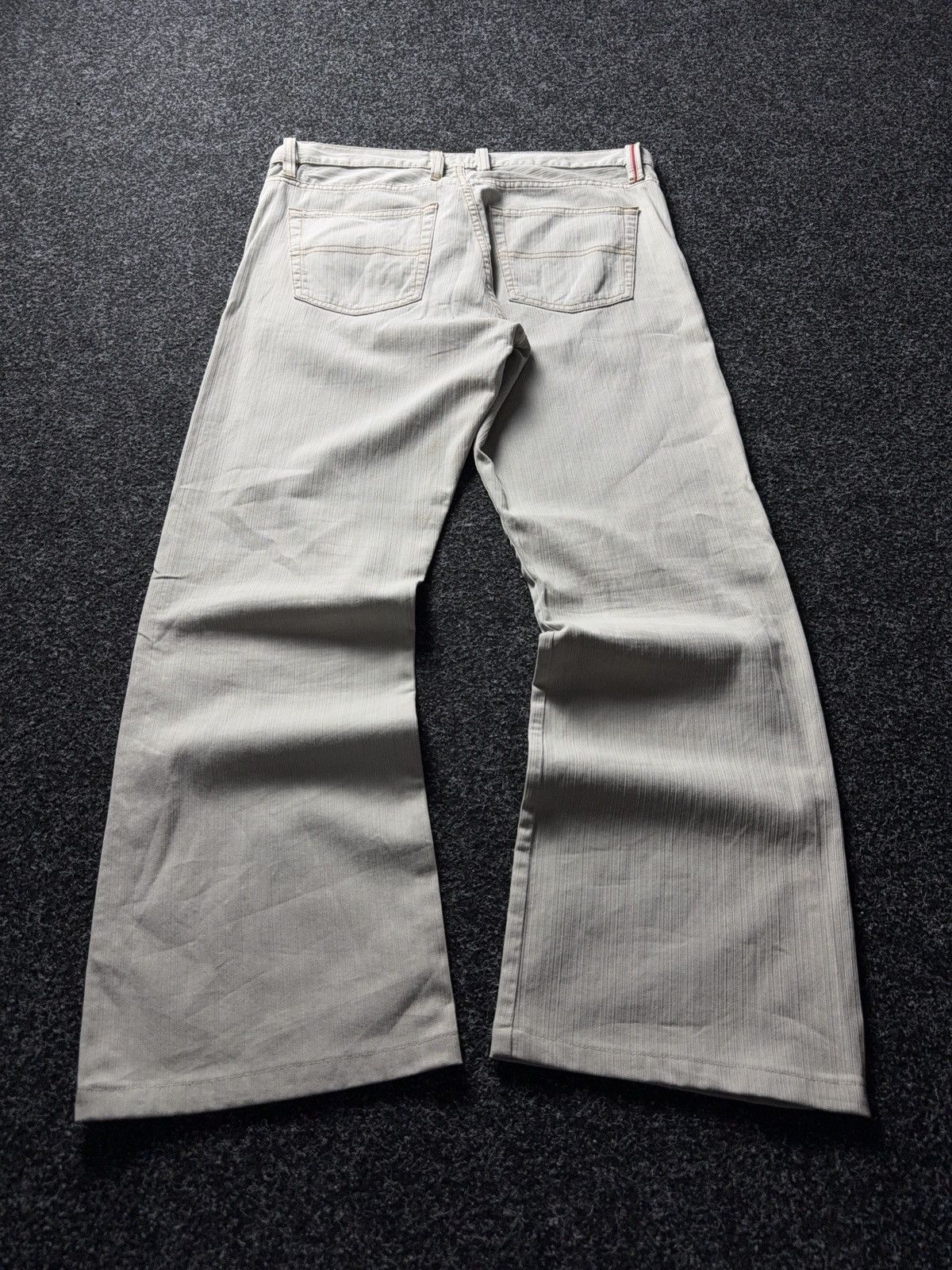 Hugo Boss Luxury 90s Retro Y2K Vintage HUGO BOSS Ivory Jeans Straight Size US 34 / EU 50 - 10 Thumbnail
