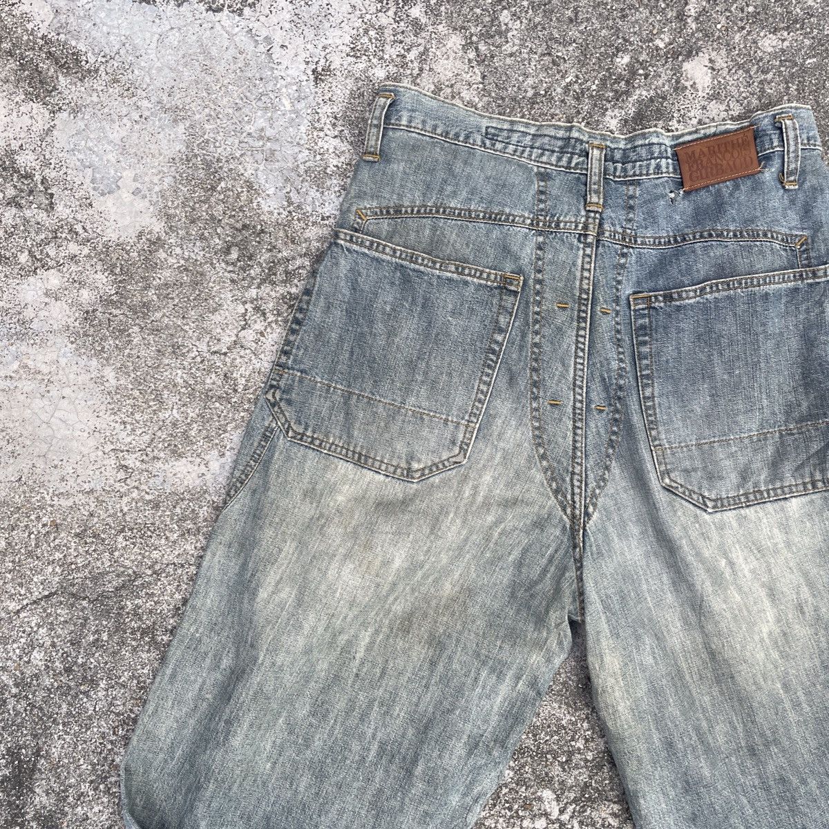 Marithe + Francois Girbaud Vintage Marithe Francois Girboud Distressed Denim Size US 30 / EU 46 - 9 Thumbnail
