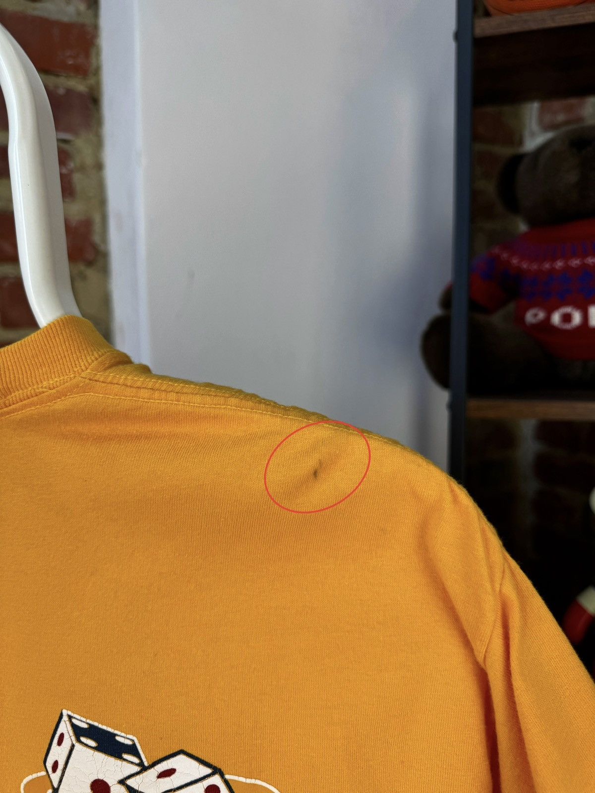 Hanes × Vintage LAS VEGAS Nevada Hanes Vintage Yellow T-Shirt Size US L / EU 52-54 / 3 - 14 Thumbnail