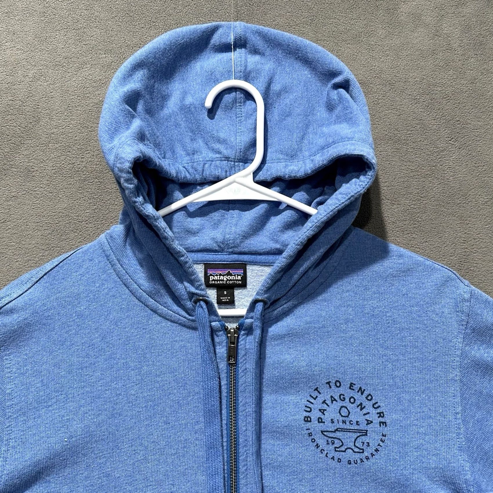Patagonia Patagonia Fitz Roy Scope Hoodie - Mens - Small Blue - Full Zip - Lightweight Size US S / EU 44-46 / 1 - 4 Thumbnail