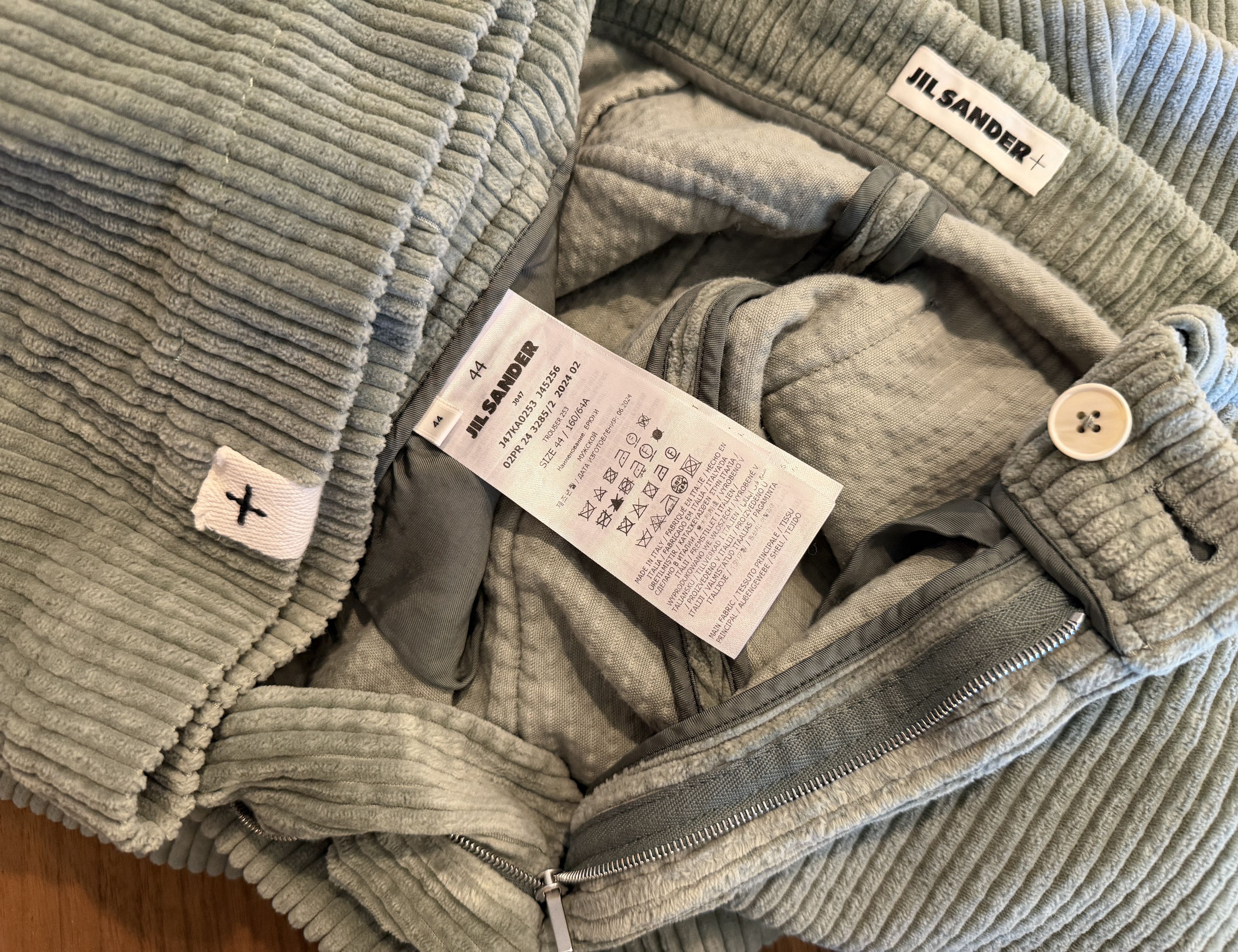 Jil Sander Straight-Leg Corduroy Trousers Size US 28 / EU 44 - 4 Thumbnail