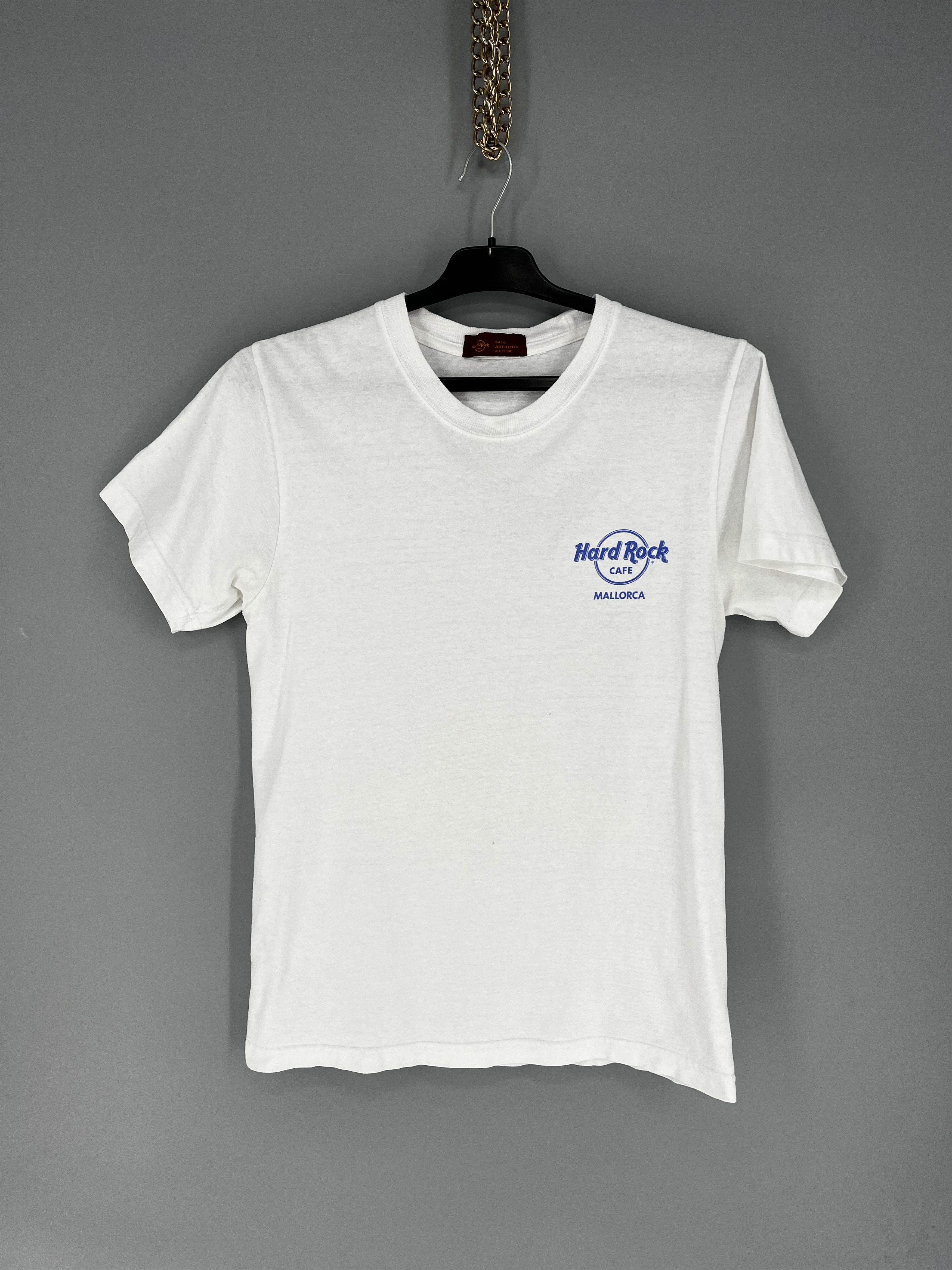 Band Tees Vintage Hard Rock Cafe Mallorca T-shirt Big Logo Y2K Rare Size US S / EU 44-46 / 1 - 2 Thumbnail