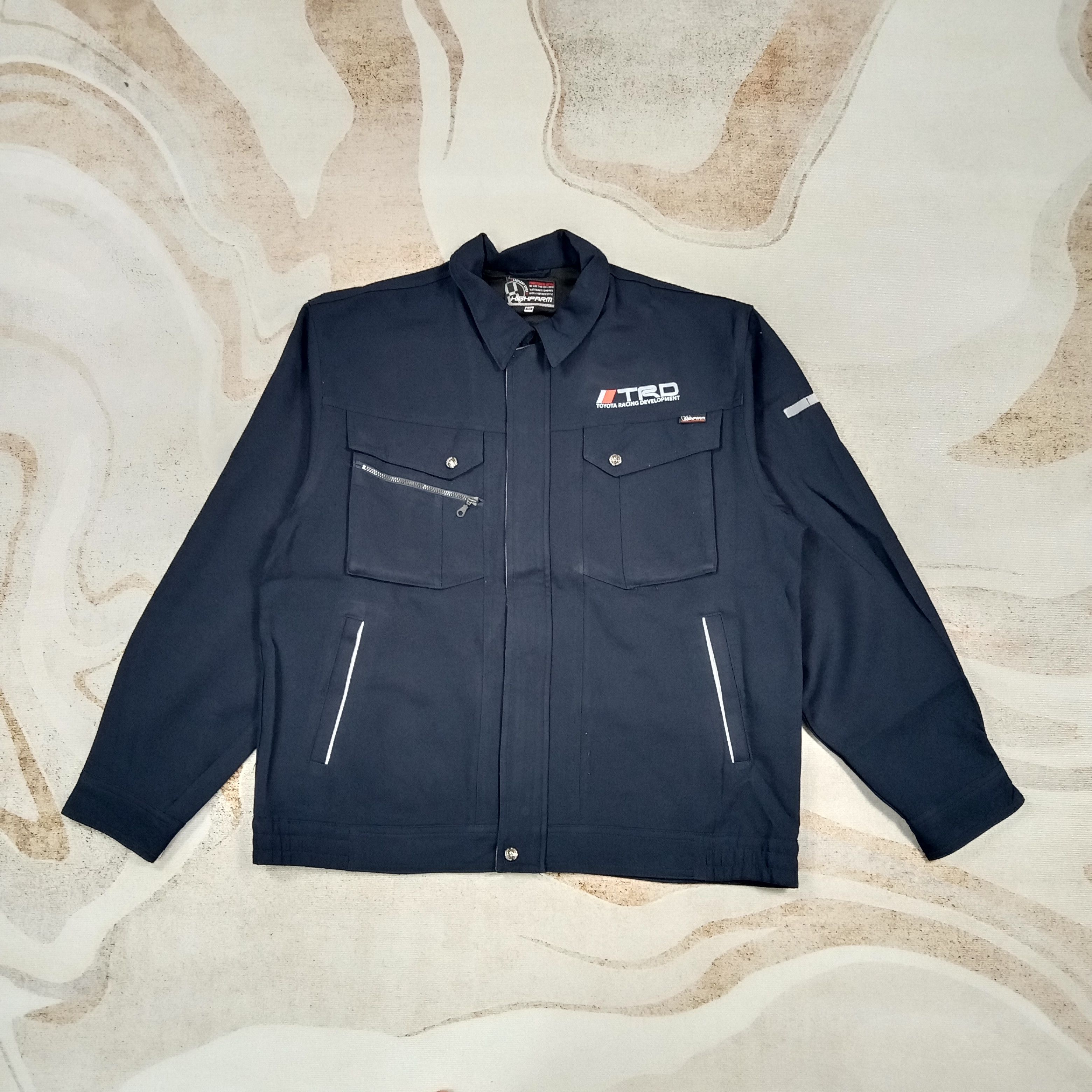 Japanese Brand TRD Toyota Racing Motorsport Work Custom Jacket C284N17 Size US L / EU 52-54 / 3 - 3 Thumbnail