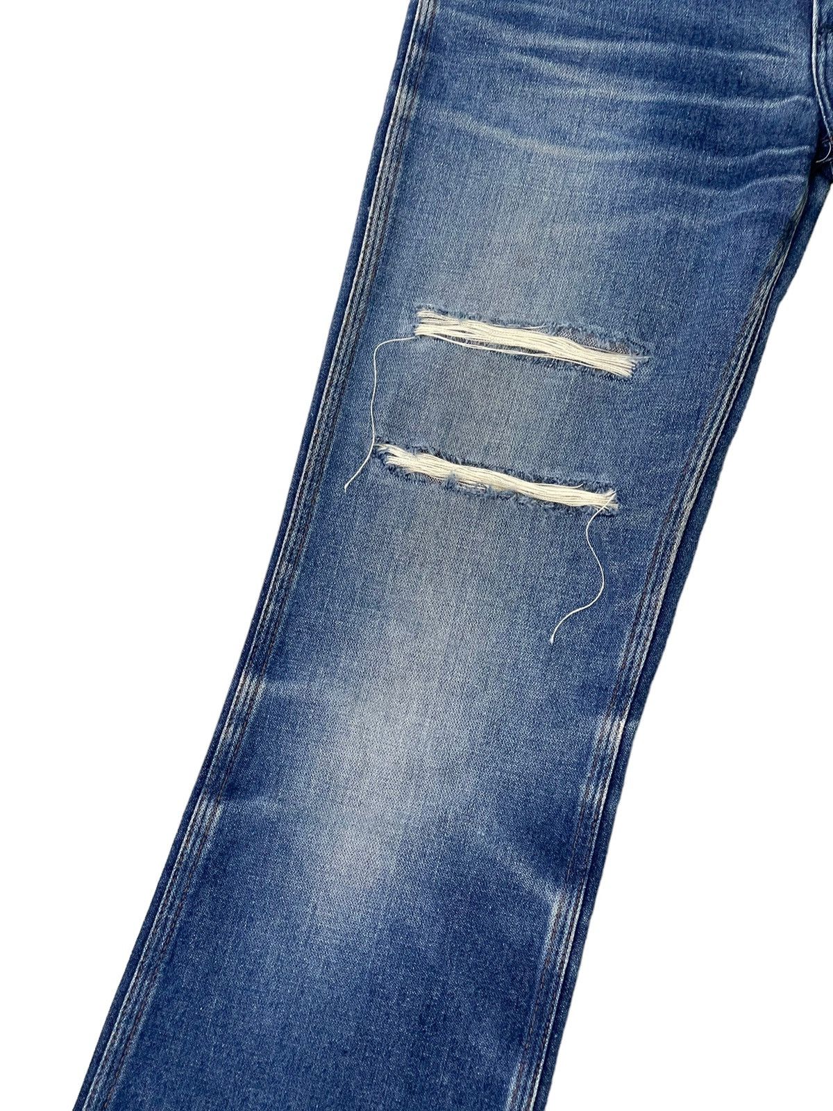 Wrangler Flare Jeans Vtg Wrangler USA Distress Boot Cut 7🟦5 Size US 28 / EU 44 - 6 Thumbnail