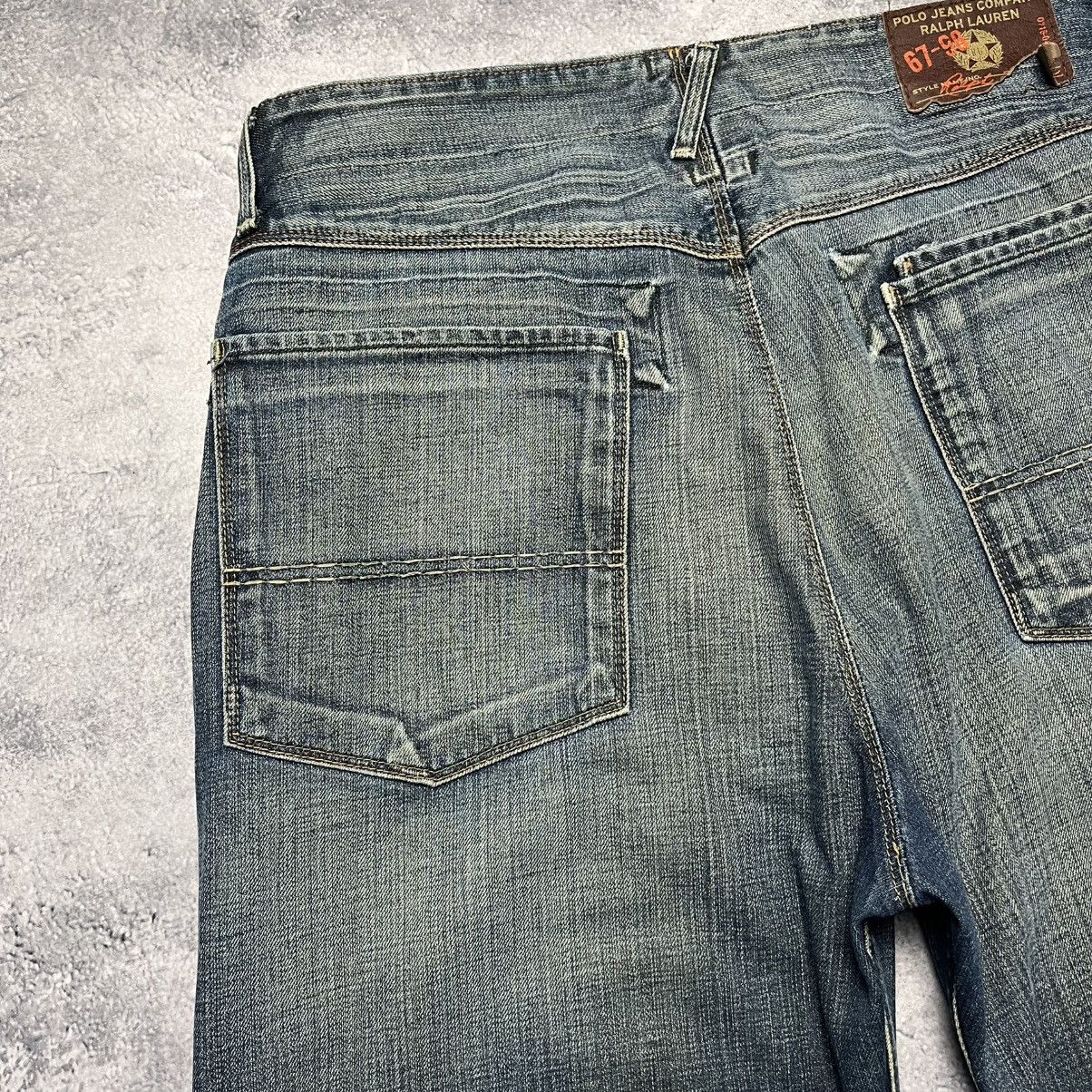 Polo Ralph Lauren × Vintage Vintage Polo Ralph Lauren Distressed Denim Jeans Luxury Size US 34 / EU 50 - 16 Thumbnail