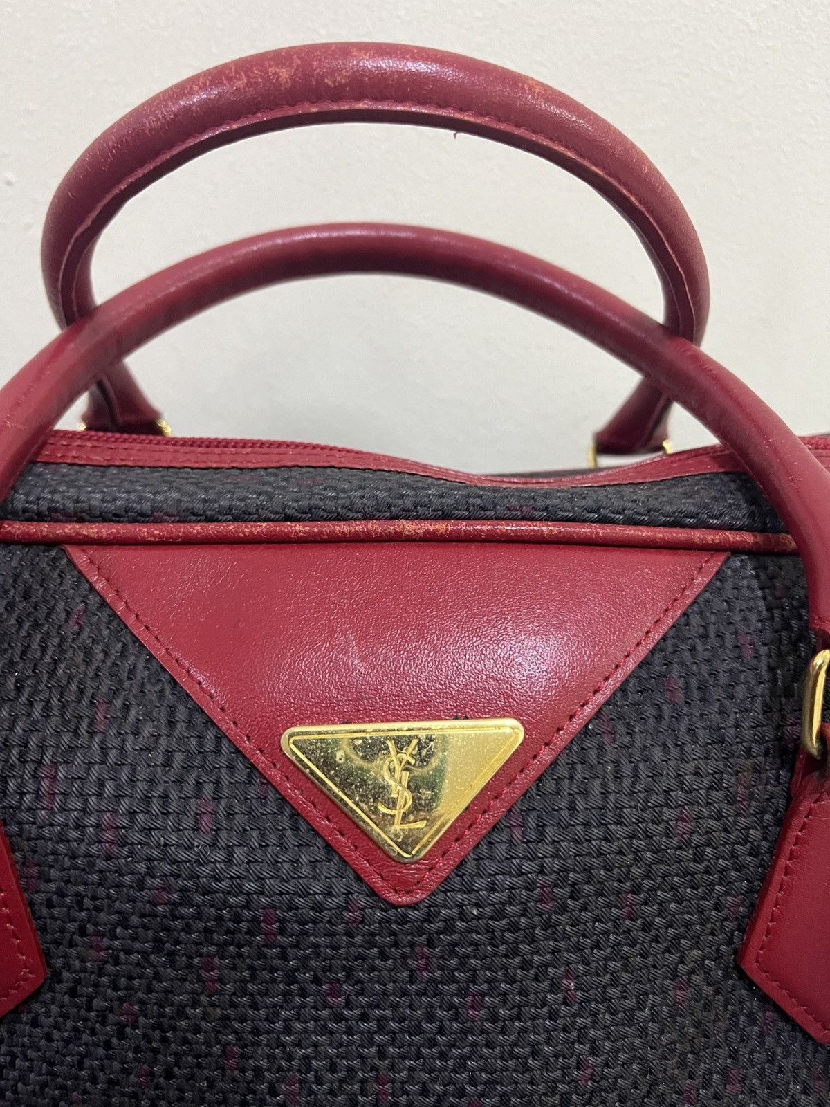 Yves Saint Laurent Vintage 80s YSL hand bag speedy Size ONE SIZE - 2 Thumbnail