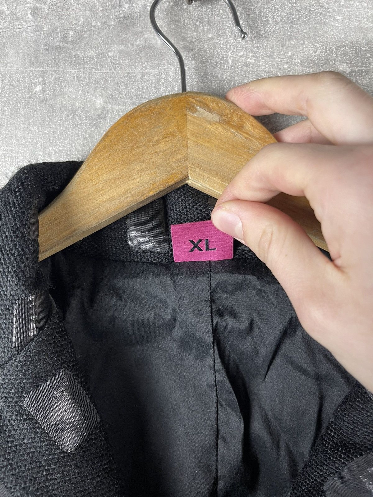 Other Save The Queen! Cropped Avant Garde Textured Wool Jacket Size XL / US 12-14 / IT 48-50 - 12 Thumbnail
